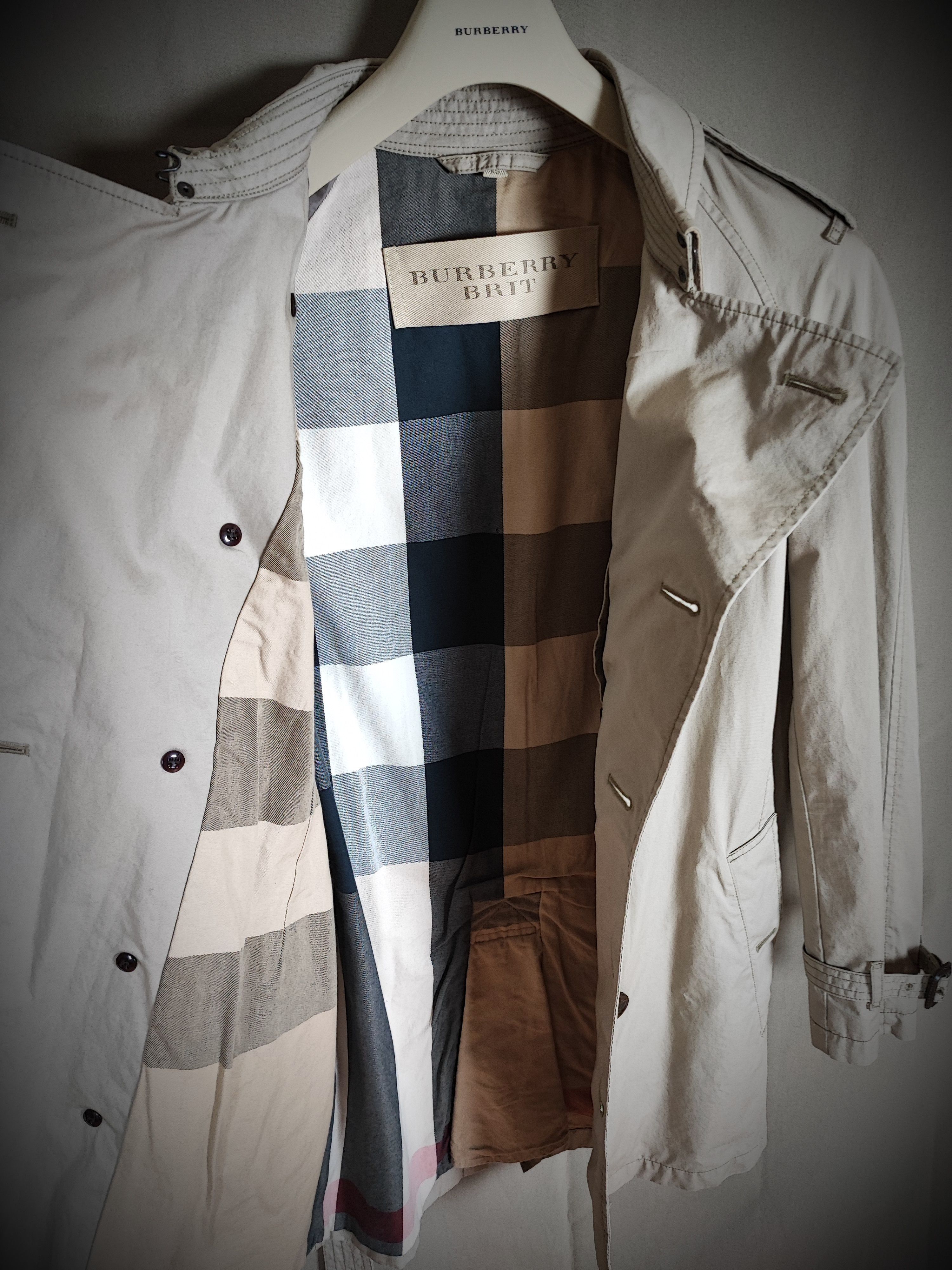 image of Burberry Trench-Coat The Classic in Beige, Men's (Size Small)