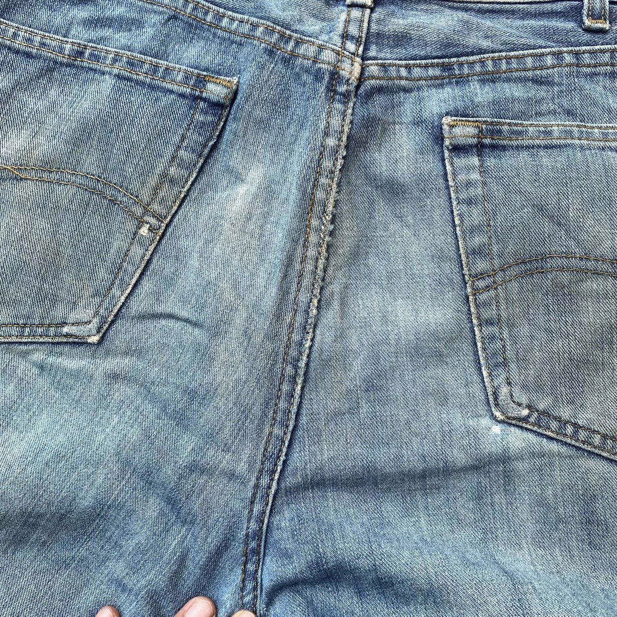 Japanese Brand × Jean × Vintage Vintage Japanese Lee Faded Washed Distressed Jeans Size US 38 / EU 54 - 13 Thumbnail
