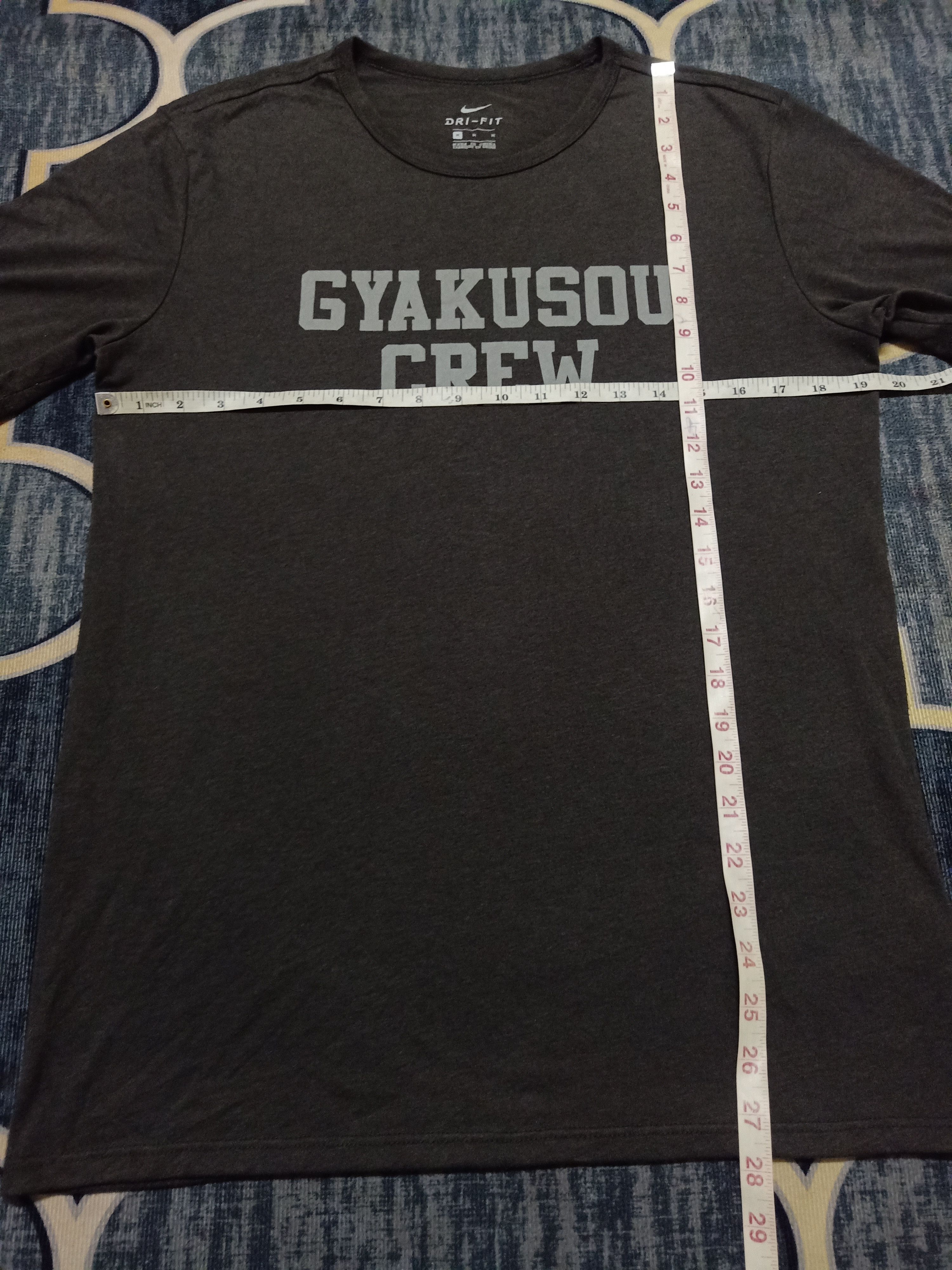 Nike × Undercover Nike Gyakasou Crew by Undercover Lab Reflective Spell out Size US M / EU 48-50 / 2 - 5 Thumbnail