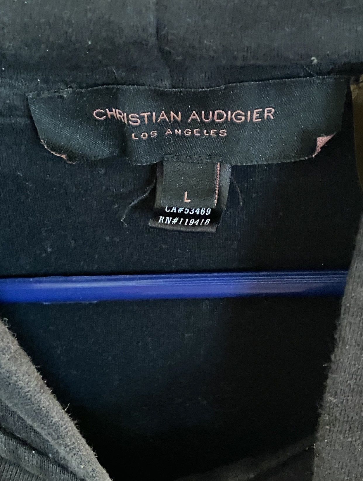 Christian Audigier × Ed Hardy × Vintage Vintage Christian Audigier Y2K Hoodie Size US L / EU 52-54 / 3 - 3 Thumbnail