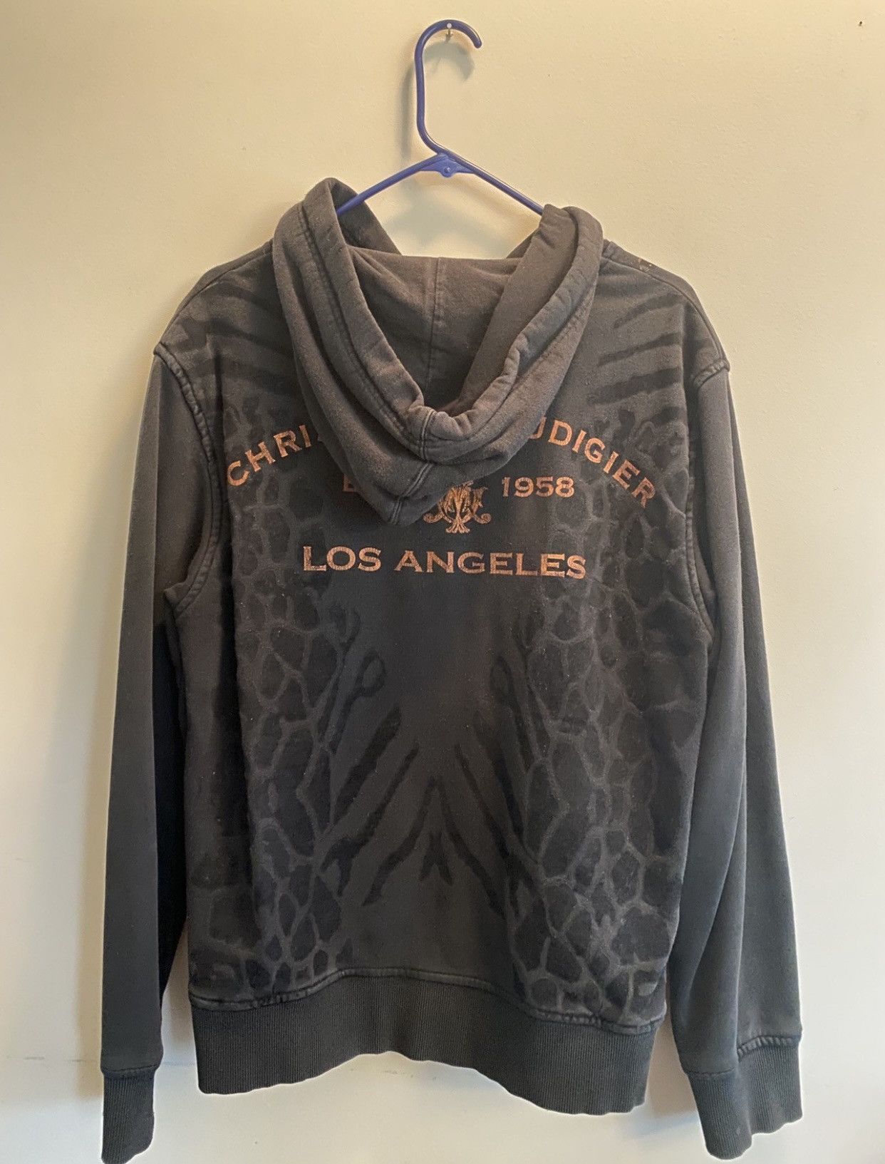 Christian Audigier × Ed Hardy × Vintage Vintage Christian Audigier Y2K Hoodie Size US L / EU 52-54 / 3 - 2 Thumbnail