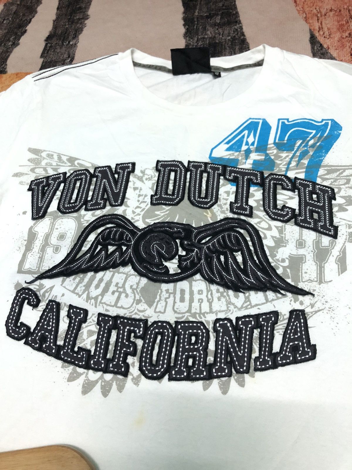 Vintage × Von Dutch VINTAGE VON DUTCH BIG LOGO SHIRT Size US M / EU 48-50 / 2 - 2 Thumbnail