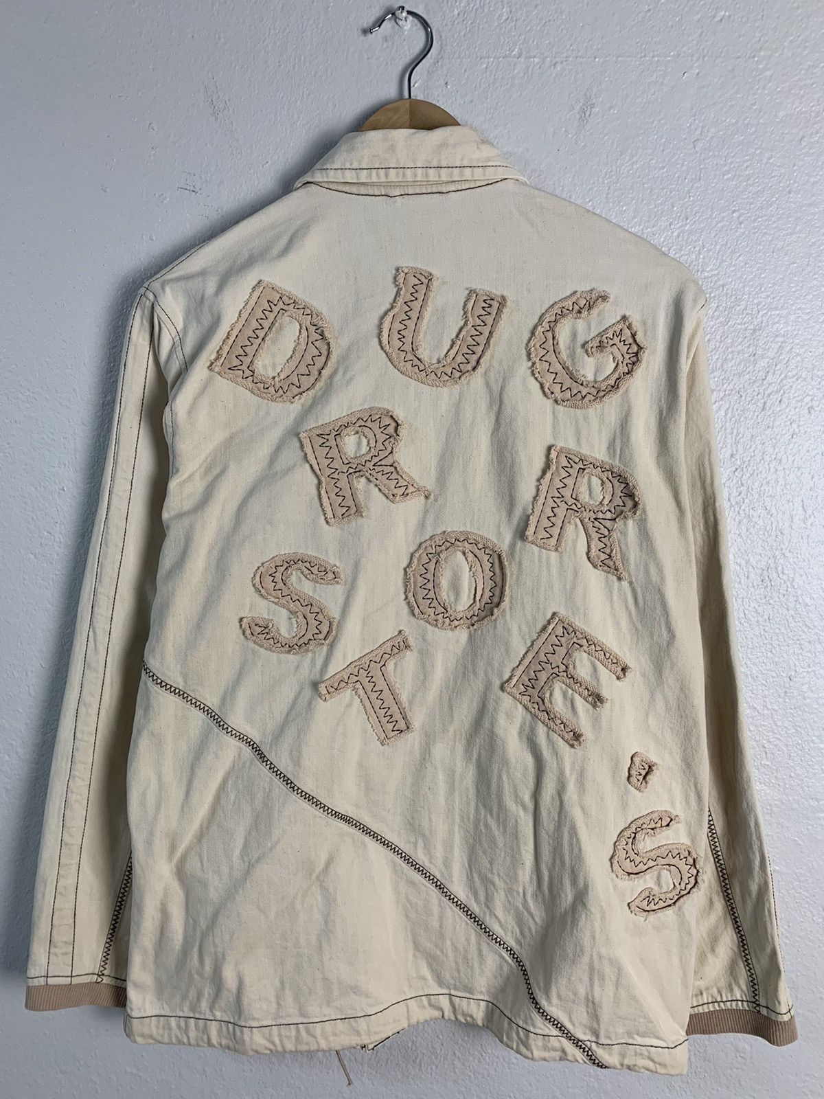 Japanese Brand Drug Store’s Spellout Jacket Size US M / EU 48-50 / 2 - 1 Thumbnail