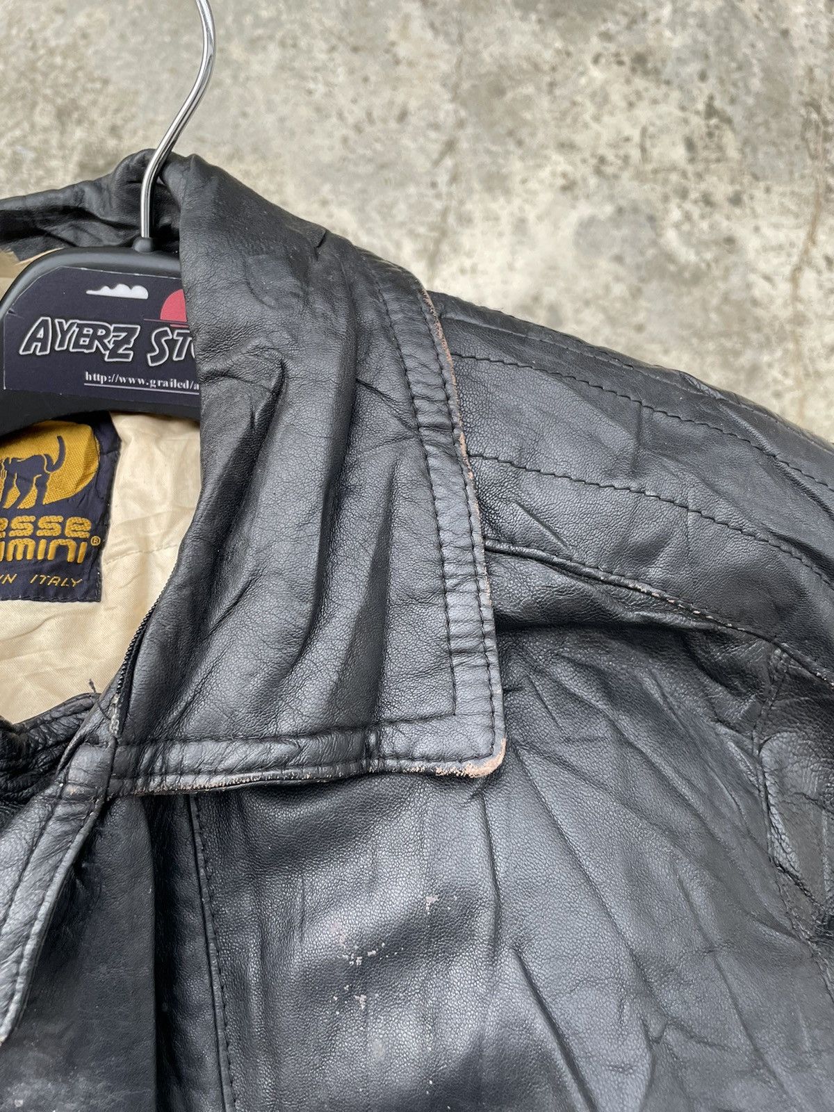 Designer × Vintage Vintage Ciesse Piumini Down Leather Jacket Size US S / EU 44-46 / 1 - 15 Thumbnail