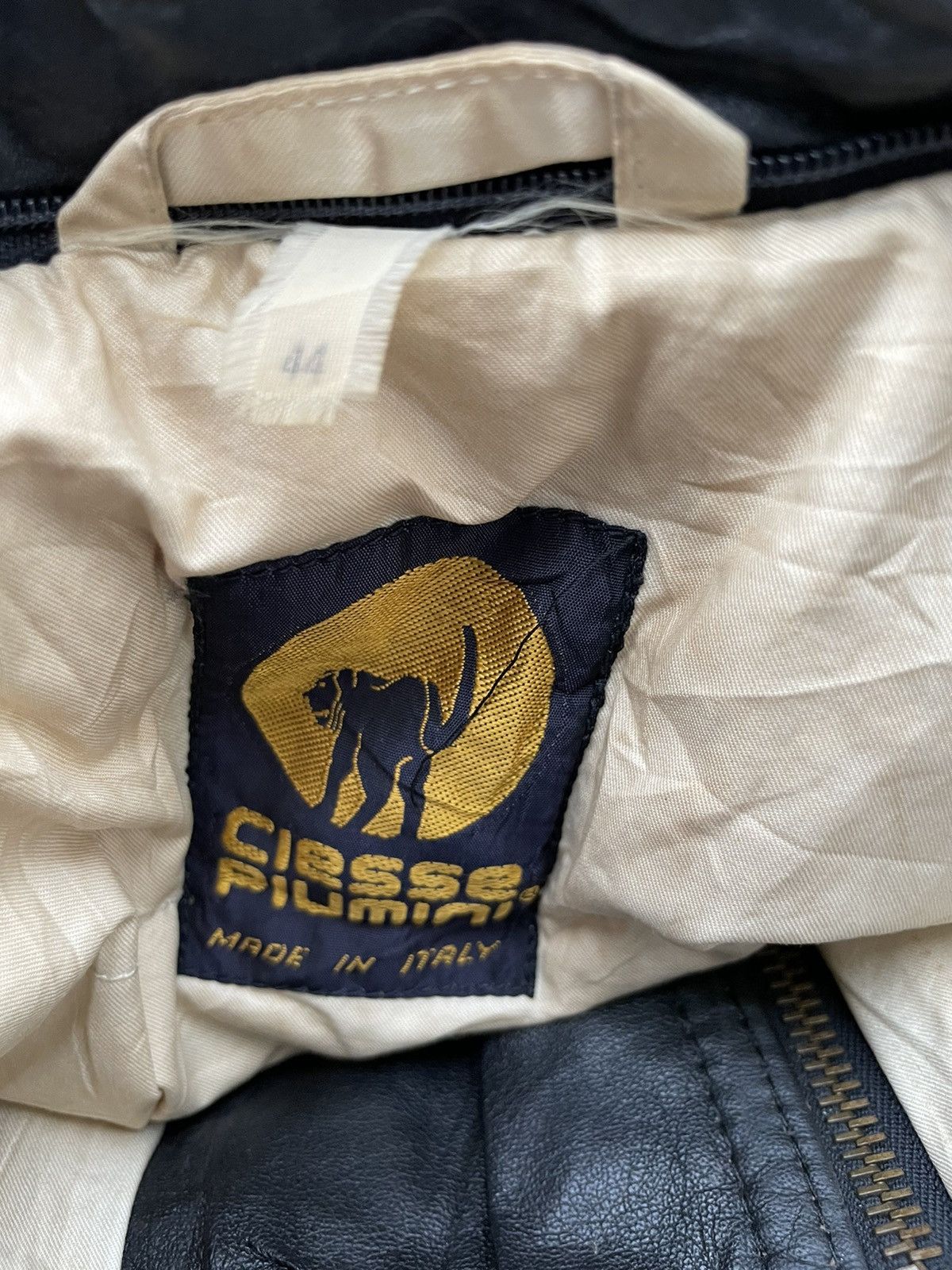 Designer × Vintage Vintage Ciesse Piumini Down Leather Jacket Size US S / EU 44-46 / 1 - 18 Thumbnail