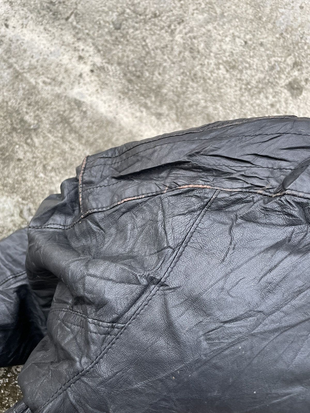 Designer × Vintage Vintage Ciesse Piumini Down Leather Jacket Size US S / EU 44-46 / 1 - 17 Thumbnail
