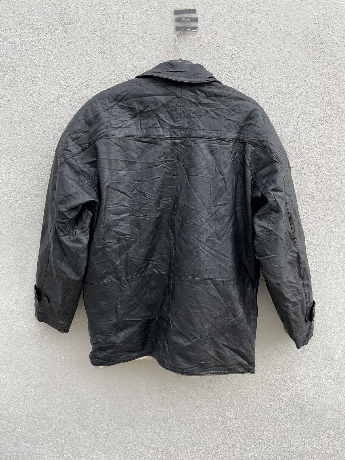 Designer × Vintage Vintage Ciesse Piumini Down Leather Jacket Size US S / EU 44-46 / 1 - 10 Thumbnail