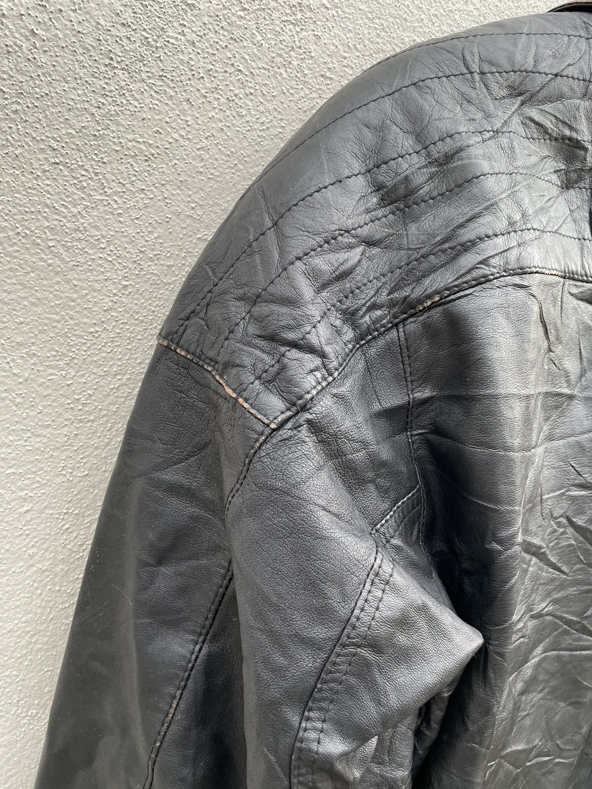 Designer × Vintage Vintage Ciesse Piumini Down Leather Jacket Size US S / EU 44-46 / 1 - 14 Thumbnail