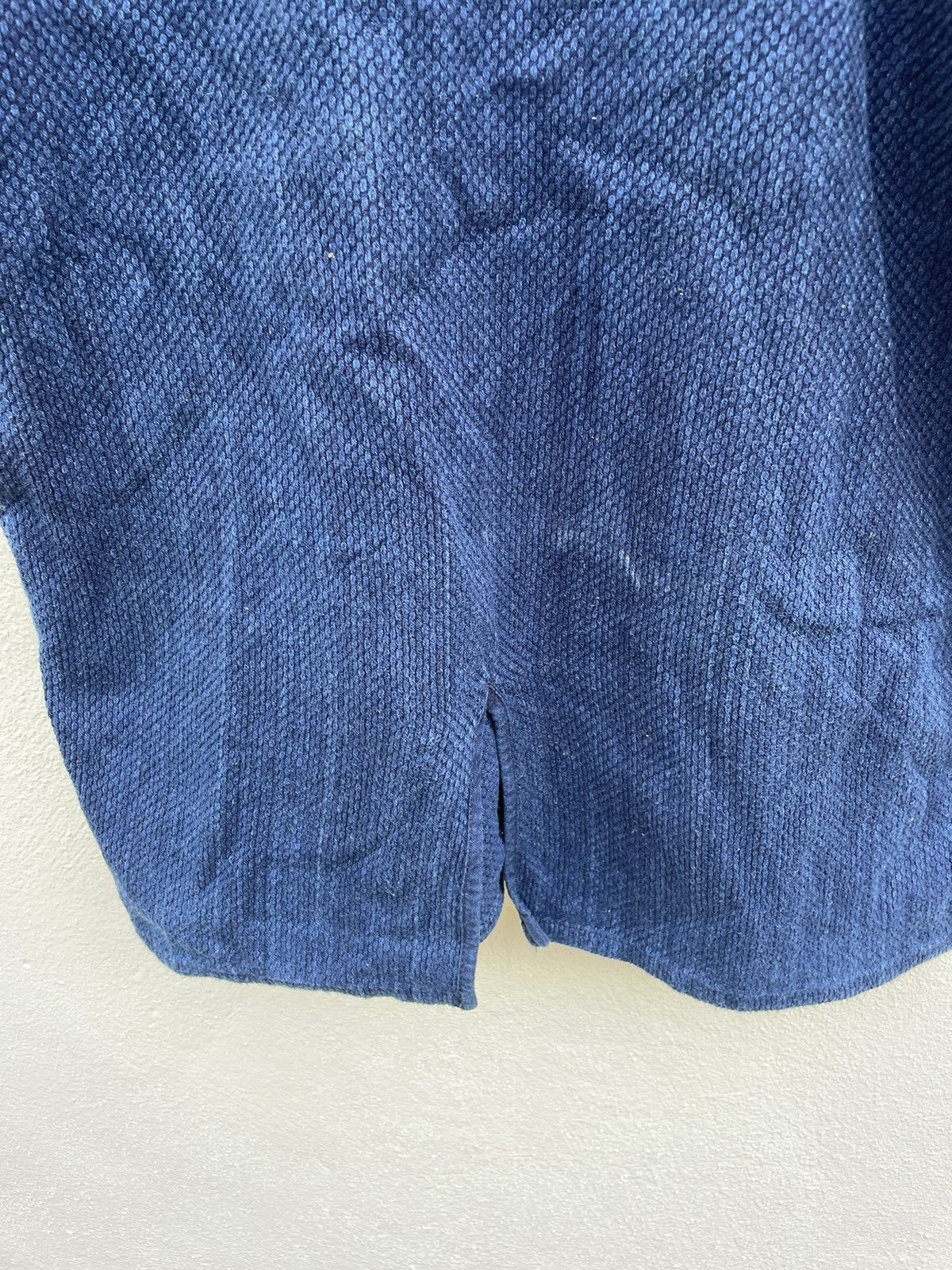 Indigo × Japanese Brand Kimono Indigo Sashiko Samurai Jacket Size US M / EU 48-50 / 2 - 11 Thumbnail