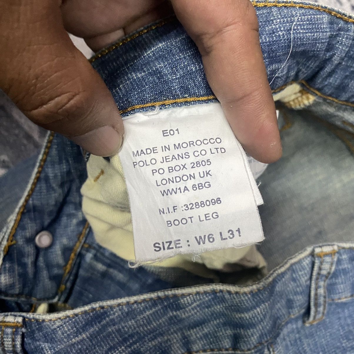 Jean × Ralph Lauren × Vintage Vintage Polo Jeans Ralph Lauren RL Flare Denim Jeans Size 28" / US 6 / IT 42 - 7 Thumbnail