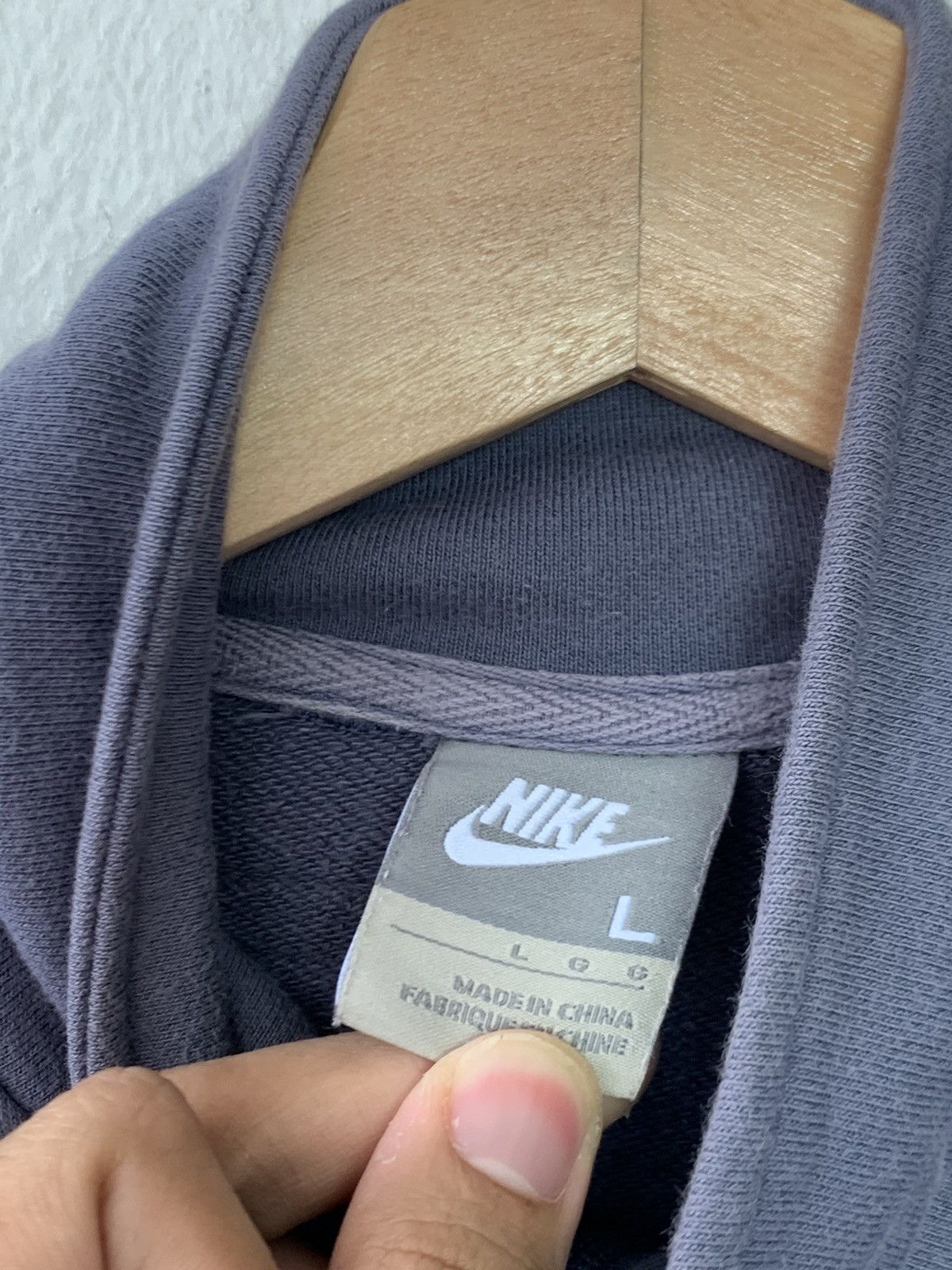 Nike Vintage Y2K Nike Both Logo Zipper Sweater Size US M / EU 48-50 / 2 - 5 Thumbnail