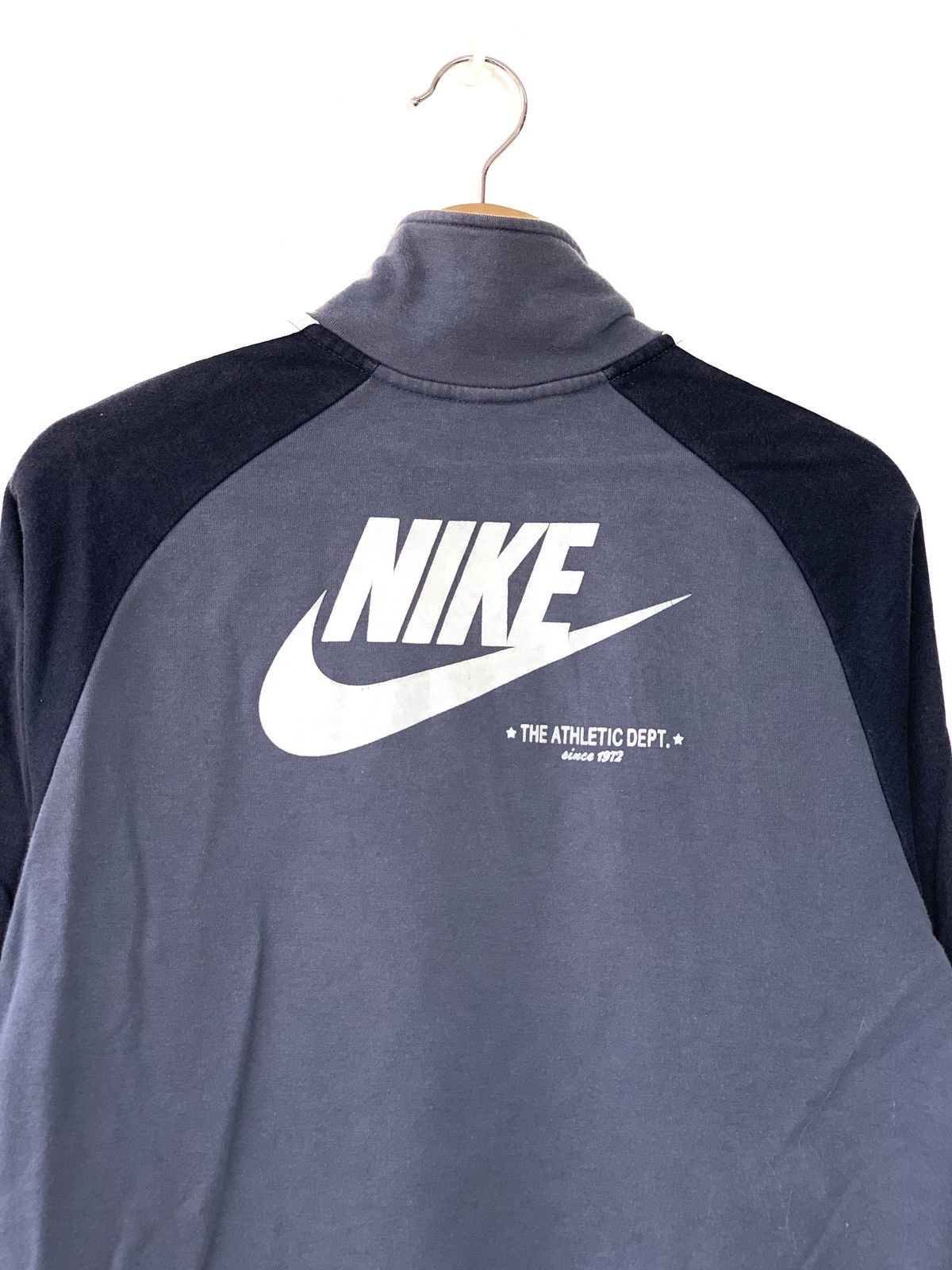 Nike Vintage Y2K Nike Both Logo Zipper Sweater Size US M / EU 48-50 / 2 - 3 Thumbnail