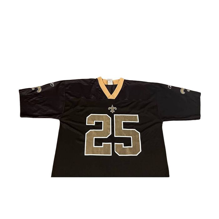 New Orleans Saints Reggie Bush Reebok Authentic On Field Game Jersey Sz 52  XXL