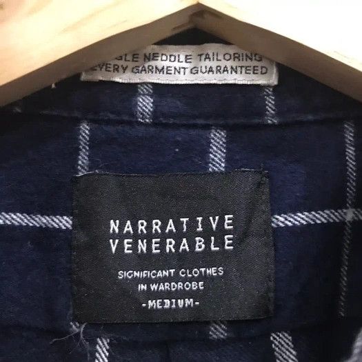 Flannel Narrative Plaid Tartan Flannel Shirt Size US S / EU 44-46 / 1 - 5 Thumbnail