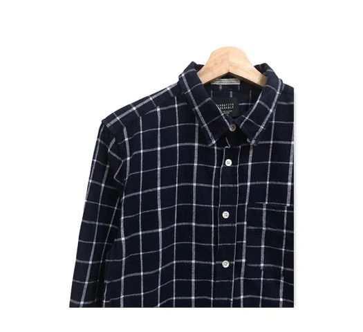 Flannel Narrative Plaid Tartan Flannel Shirt Size US S / EU 44-46 / 1 - 3 Thumbnail