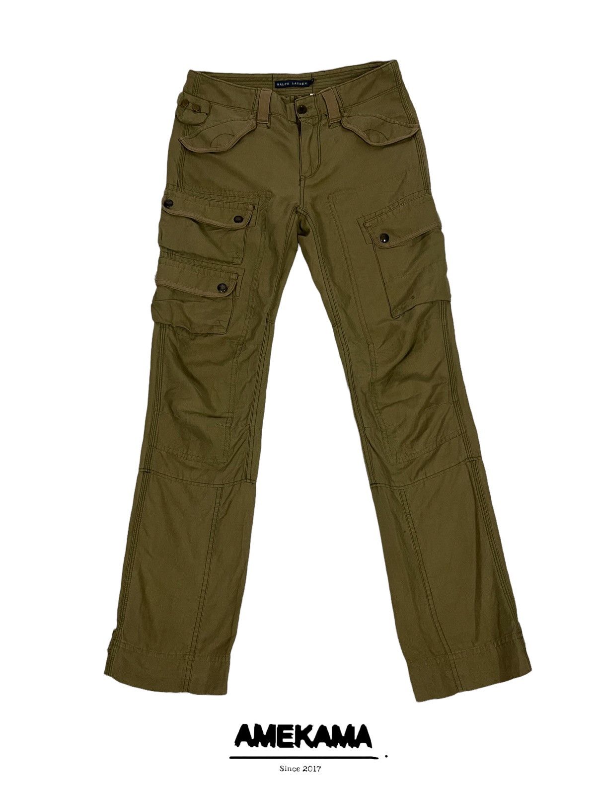 Japanese Brand POLO RALPH LAUREN CARGO PANTS Size US 30 / EU 46 - 11 Thumbnail