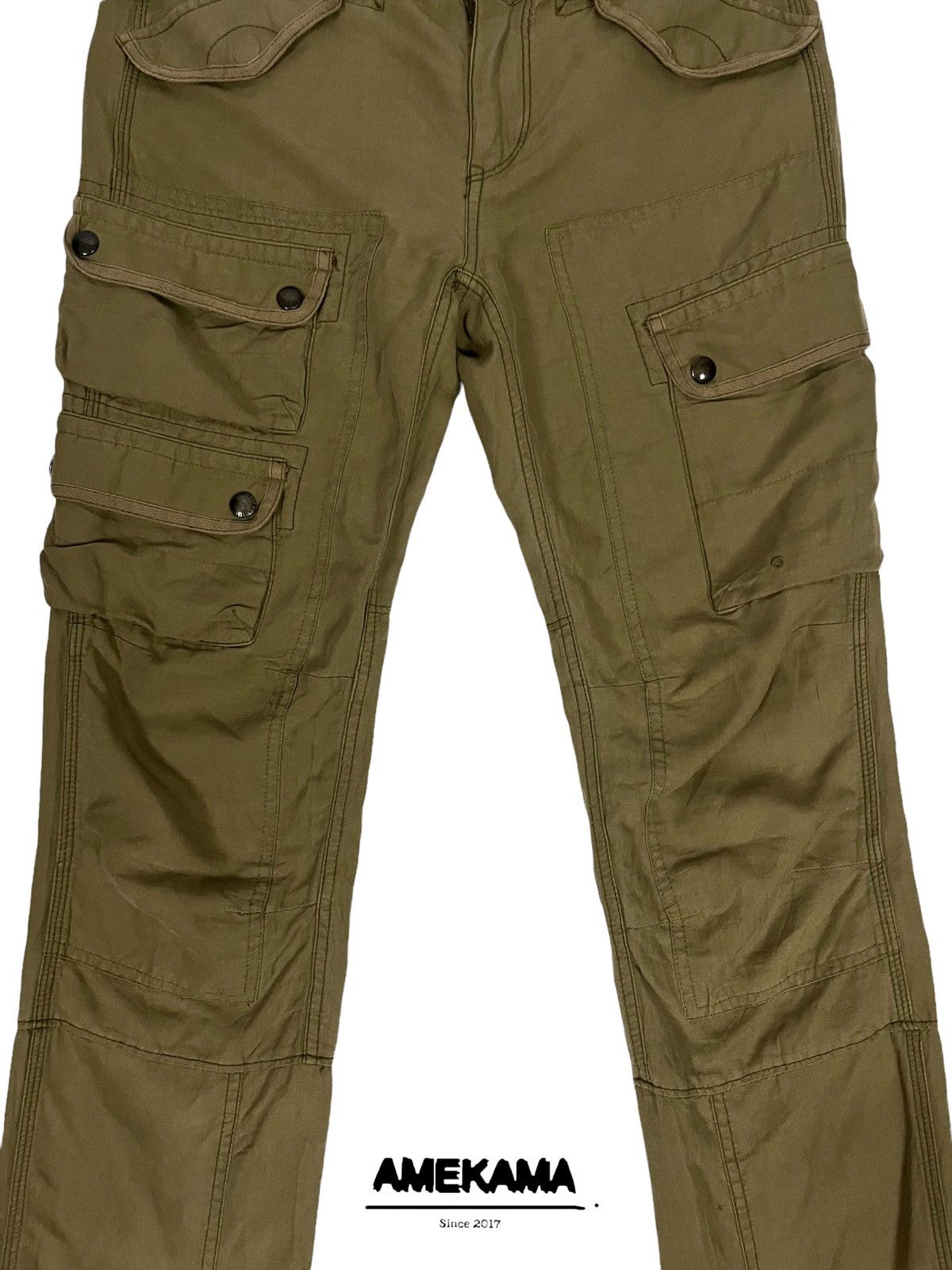 Japanese Brand POLO RALPH LAUREN CARGO PANTS Size US 30 / EU 46 - 4 Thumbnail