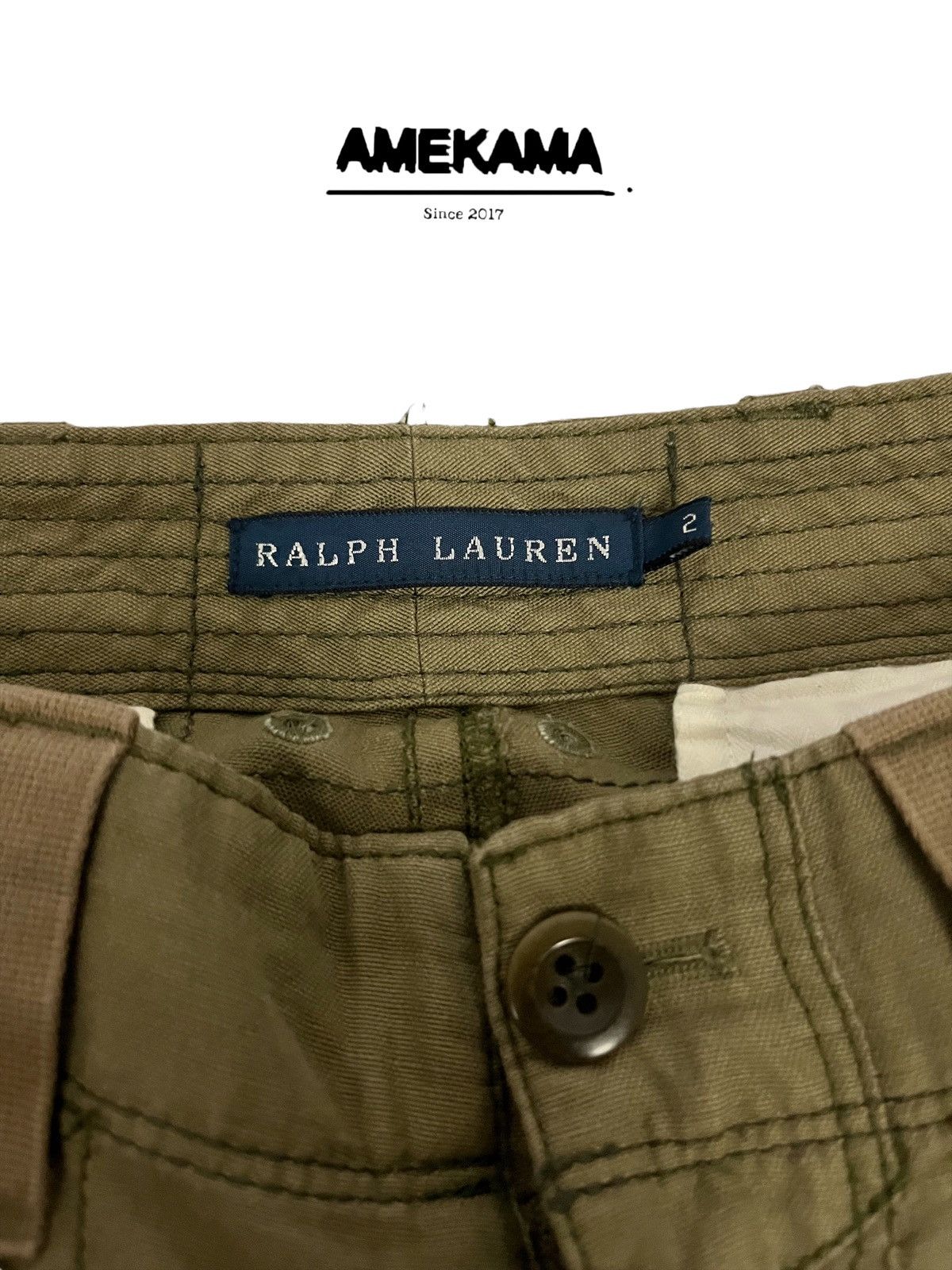 Japanese Brand POLO RALPH LAUREN CARGO PANTS Size US 30 / EU 46 - 12 Thumbnail