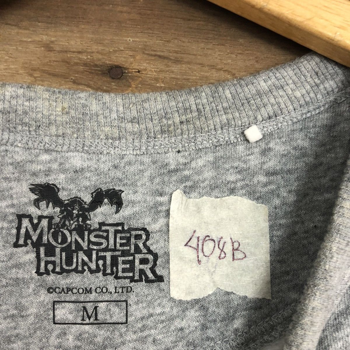 Japanese Brand Monster Hunter capcom game Grey Sweatshirt #408B Size US M / EU 48-50 / 2 - 11 Thumbnail