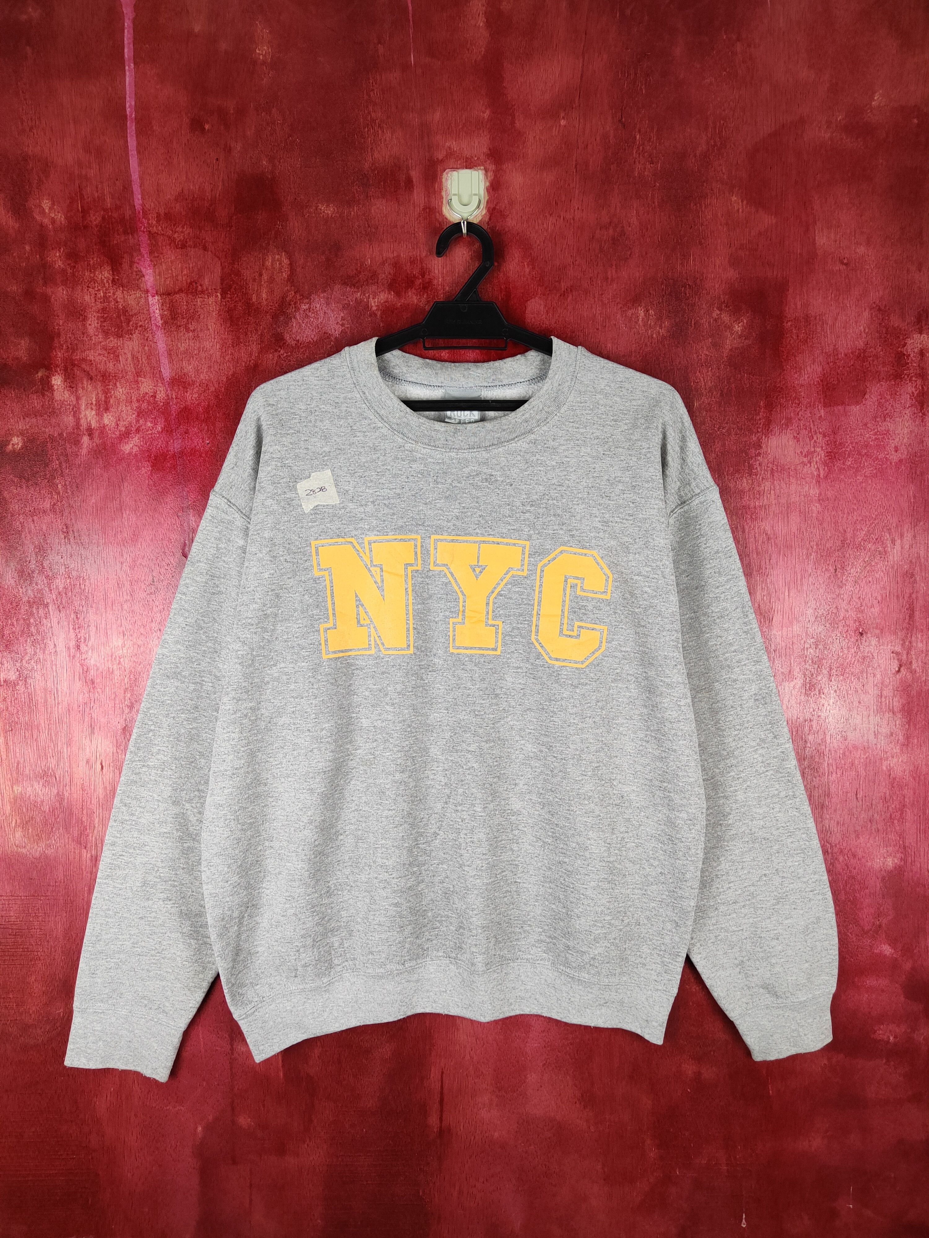 City Streets × Japanese Brand New York City Good Rock Speed Gray NYC Sweatshirt #282B Size US M / EU 48-50 / 2 - 1 Thumbnail