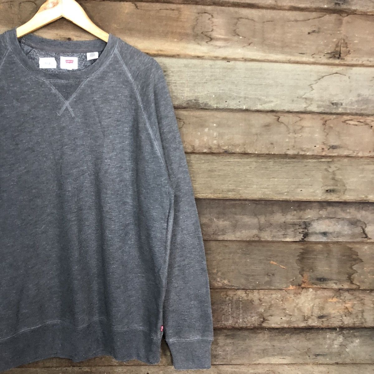 Levi's levis grey plain sweatshirt vintage #134B Size US L / EU 52-54 / 3 - 5 Thumbnail