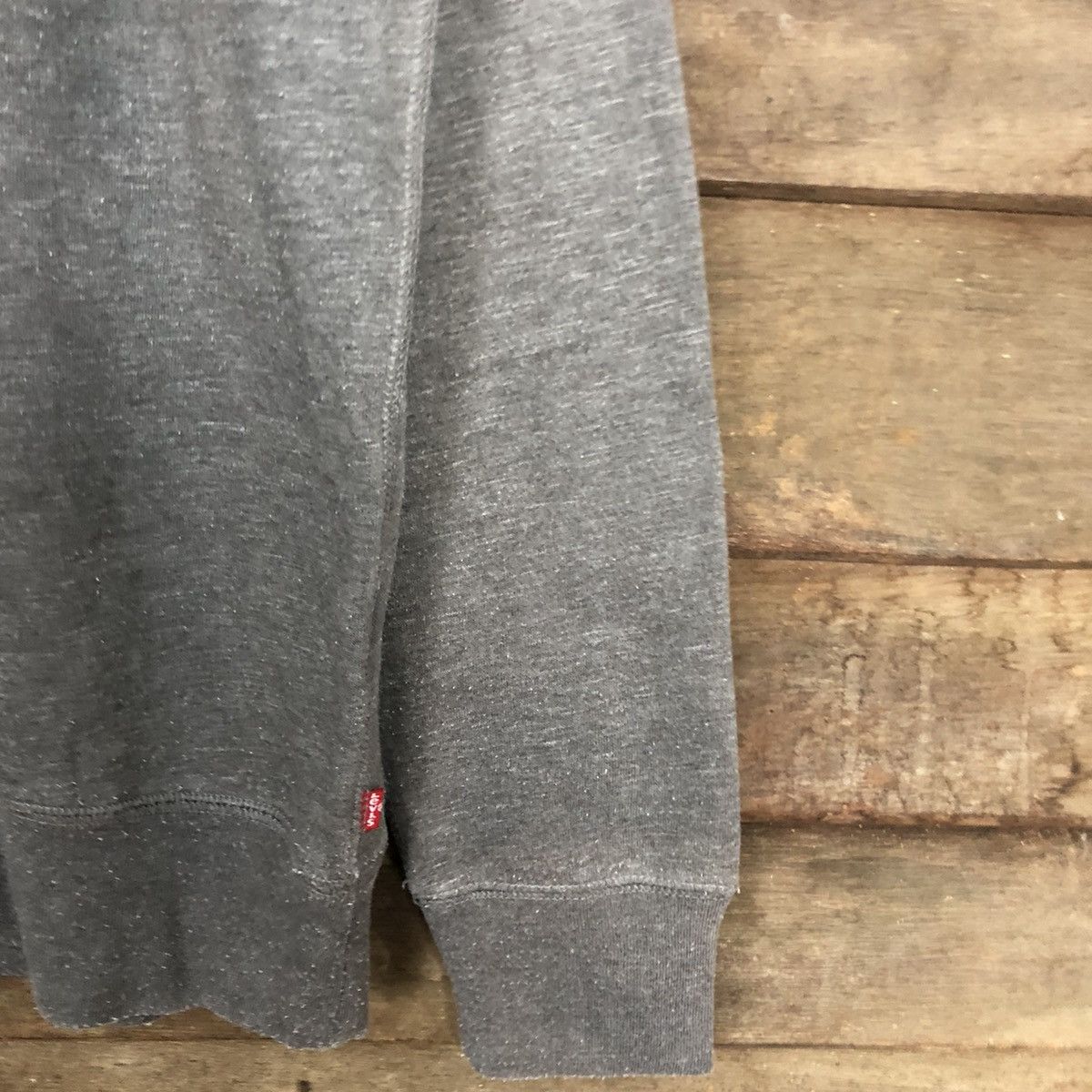 Levi's levis grey plain sweatshirt vintage #134B Size US L / EU 52-54 / 3 - 4 Thumbnail