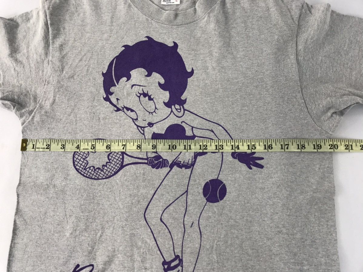 Vintage 90s Betty Boop Best Tennis Big Logo Cartoon Movie Tee Size US M / EU 48-50 / 2 - 7 Thumbnail