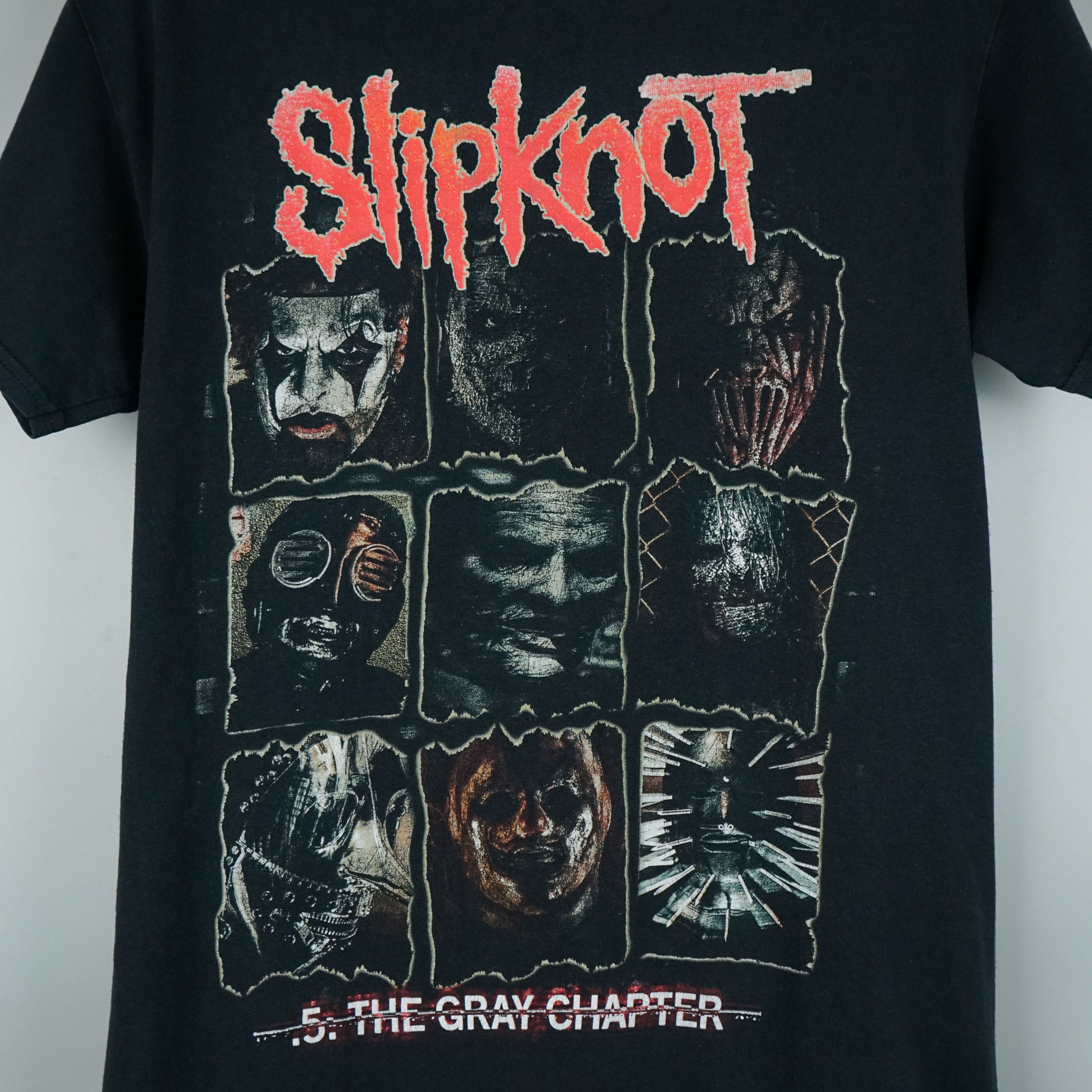 Band Tees × Vintage 2014 Slipknot t-shirt The Gray Chapter Size US M / EU 48-50 / 2 - 2 Thumbnail