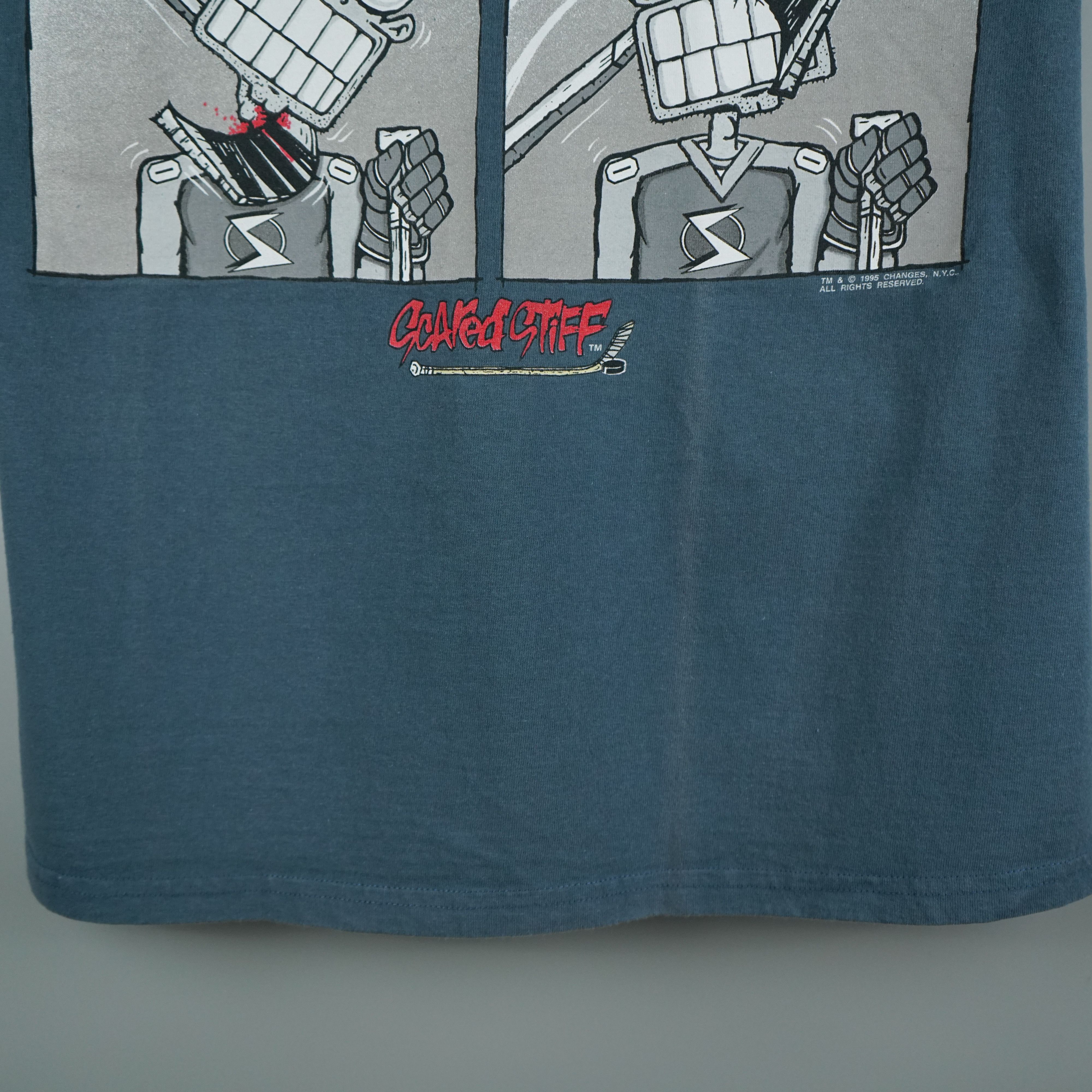 Vintage 1995 Scared Stiff t shirt movie tee Size US M / EU 48-50 / 2 - 4 Thumbnail