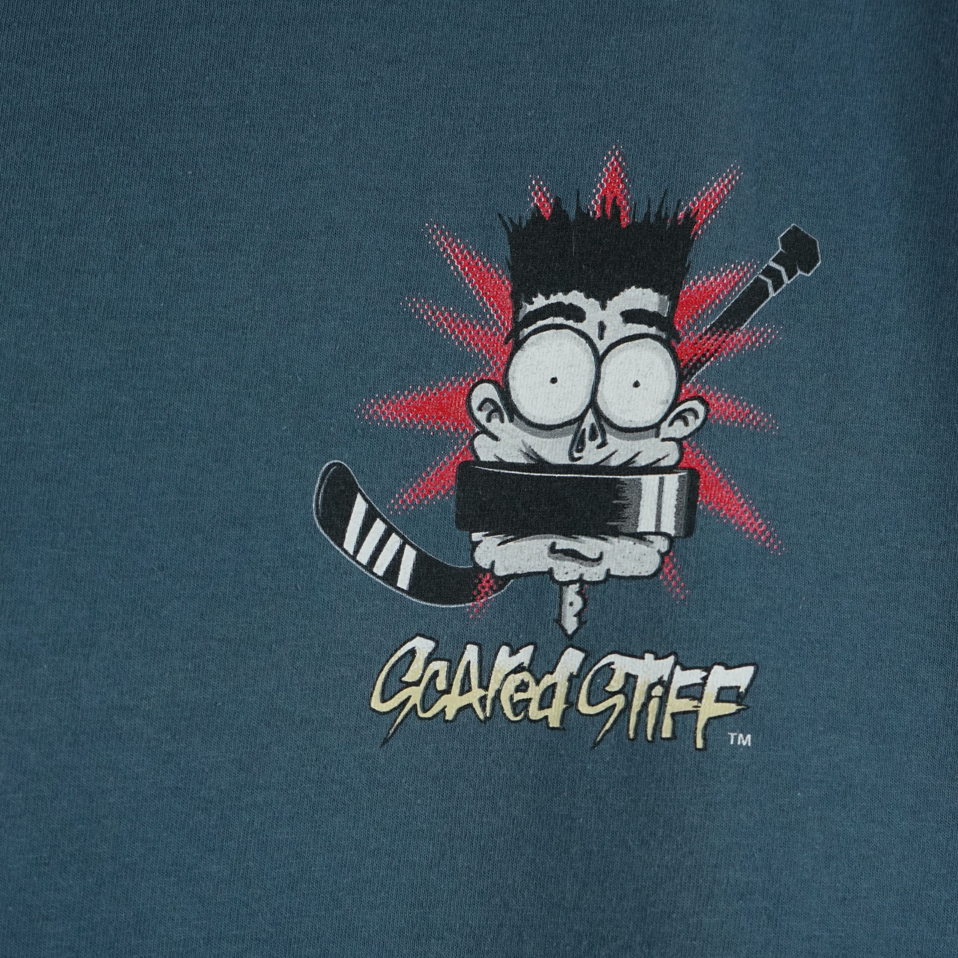 Vintage 1995 Scared Stiff t shirt movie tee Size US M / EU 48-50 / 2 - 6 Thumbnail