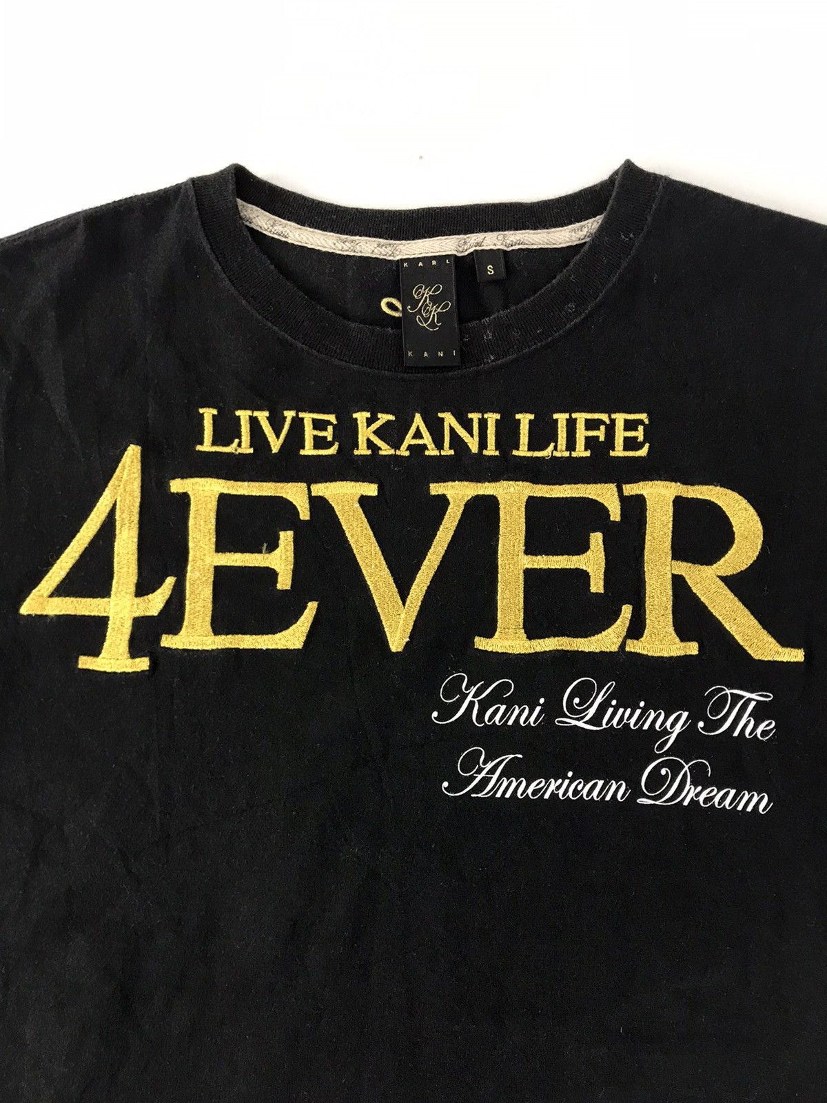 Karl Kani × Rap Tees Live Karl Kani Life 4Ever American Dream Embroidery Logo Size US S / EU 44-46 / 1 - 3 Thumbnail
