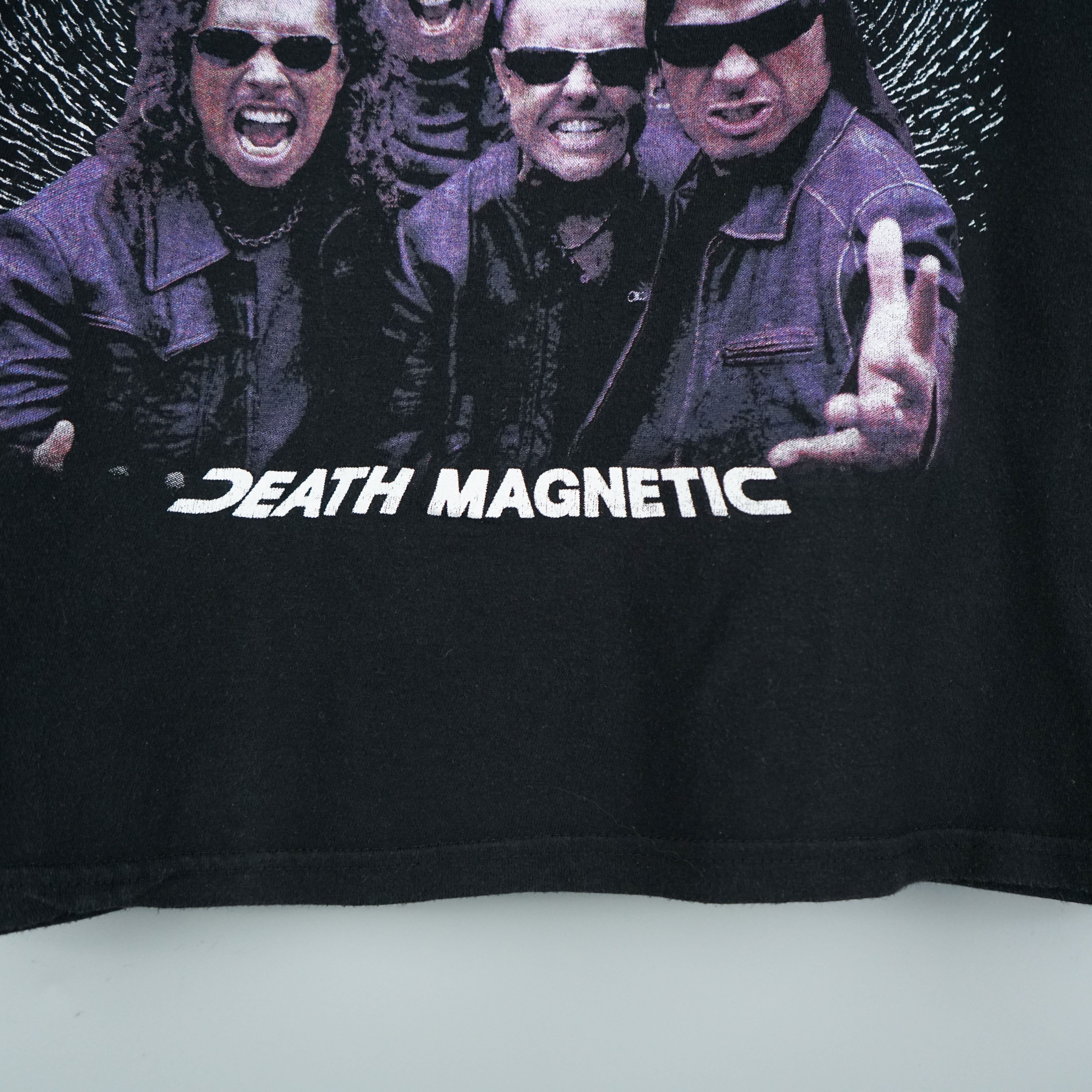 Band Tees × Vintage 2010 Metallica t-shirt Death Magnetic Tour Size US M / EU 48-50 / 2 - 3 Thumbnail