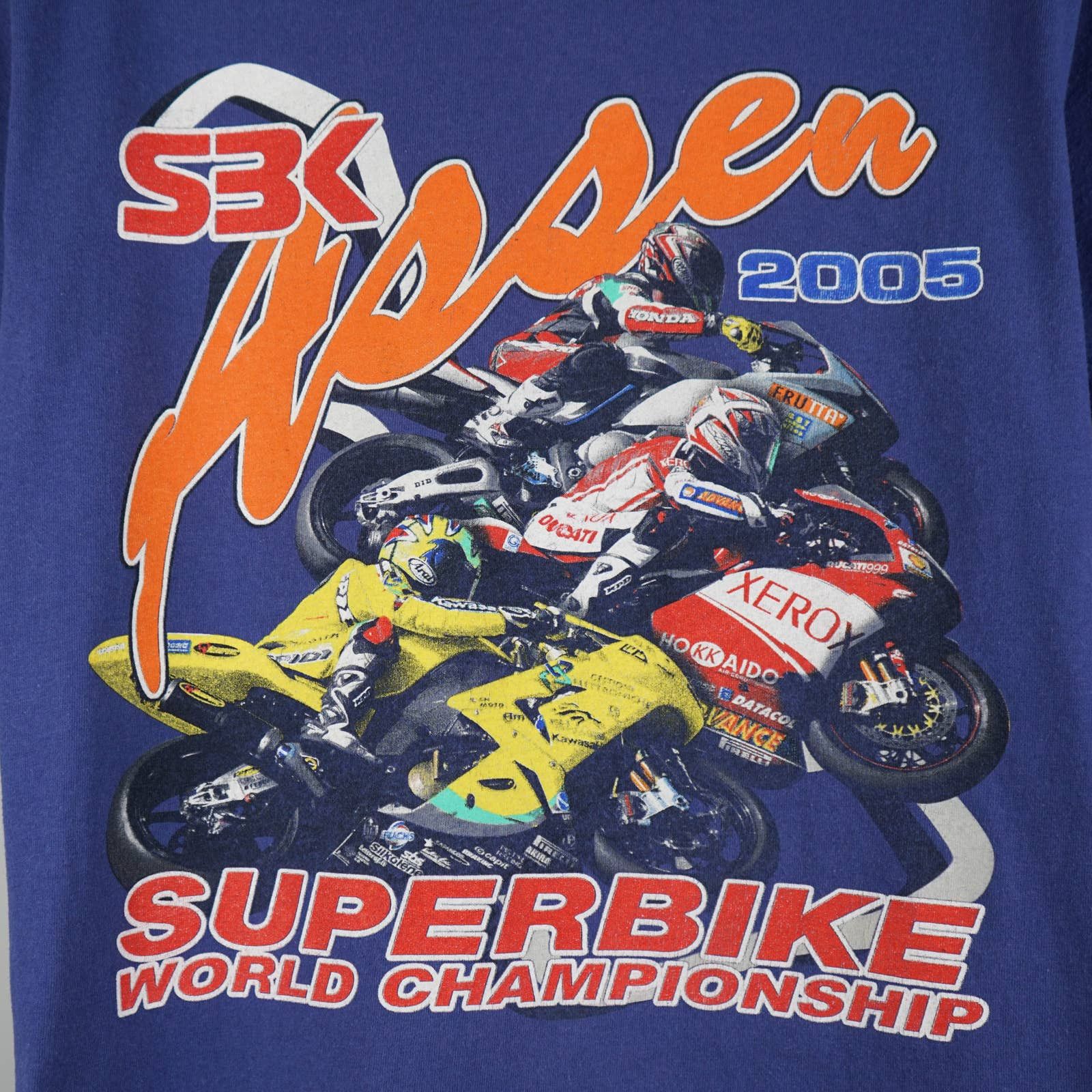 Vintage Vintage 2005 Superbike World Championship Assen T-Shirt Size US M / EU 48-50 / 2 - 2 Thumbnail