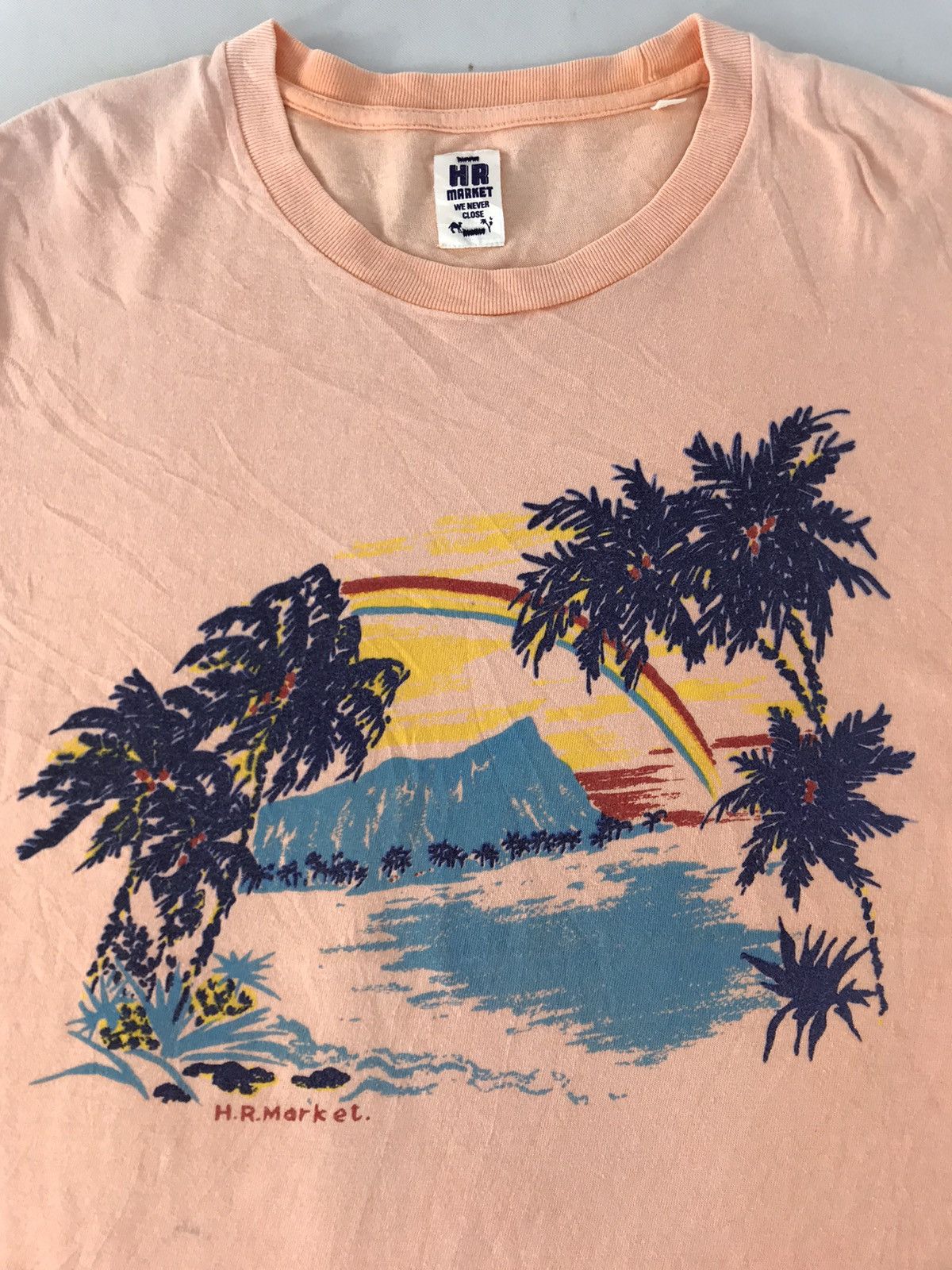 Japanese Brand HR Market Landscape Beach Mountain Printed Tee Size US S / EU 44-46 / 1 - 4 Thumbnail