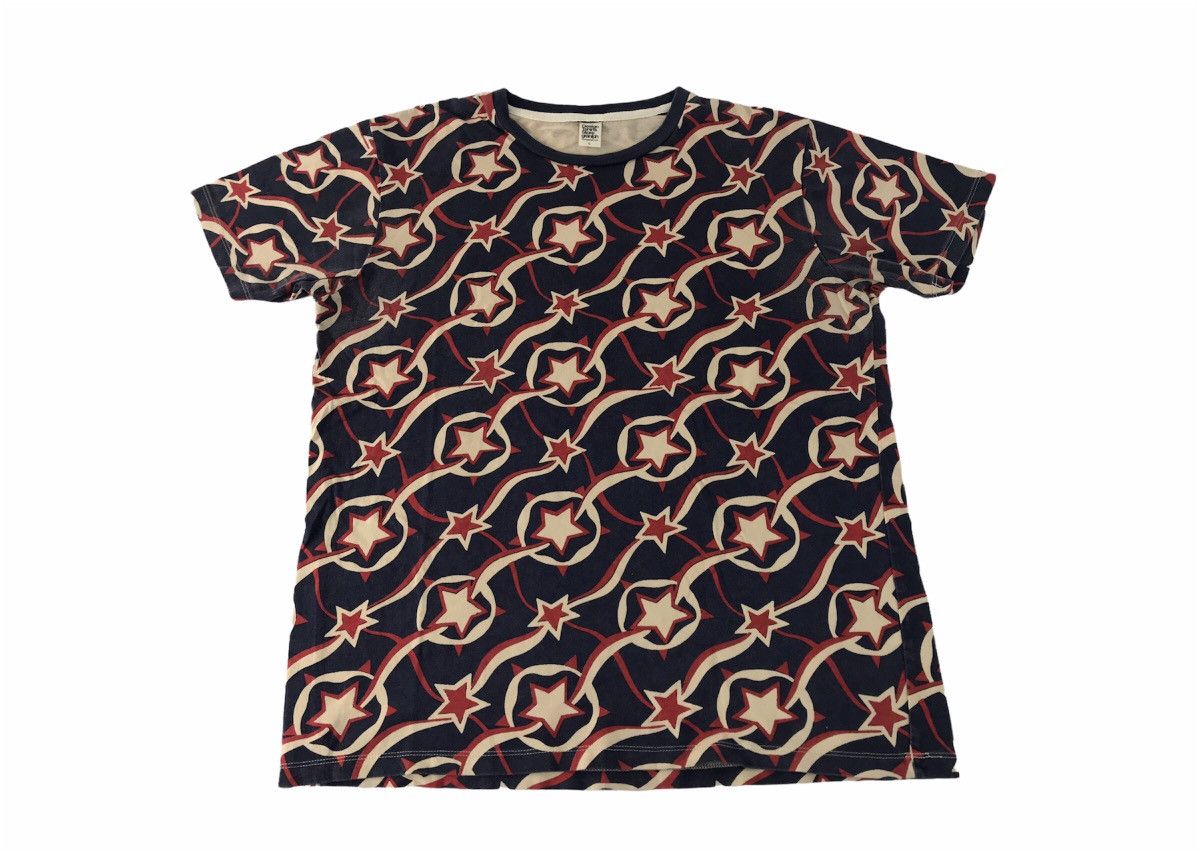 Japanese Brand Graniph Bingo Star Over Printed Tee Size US L / EU 52-54 / 3 - 1 Thumbnail