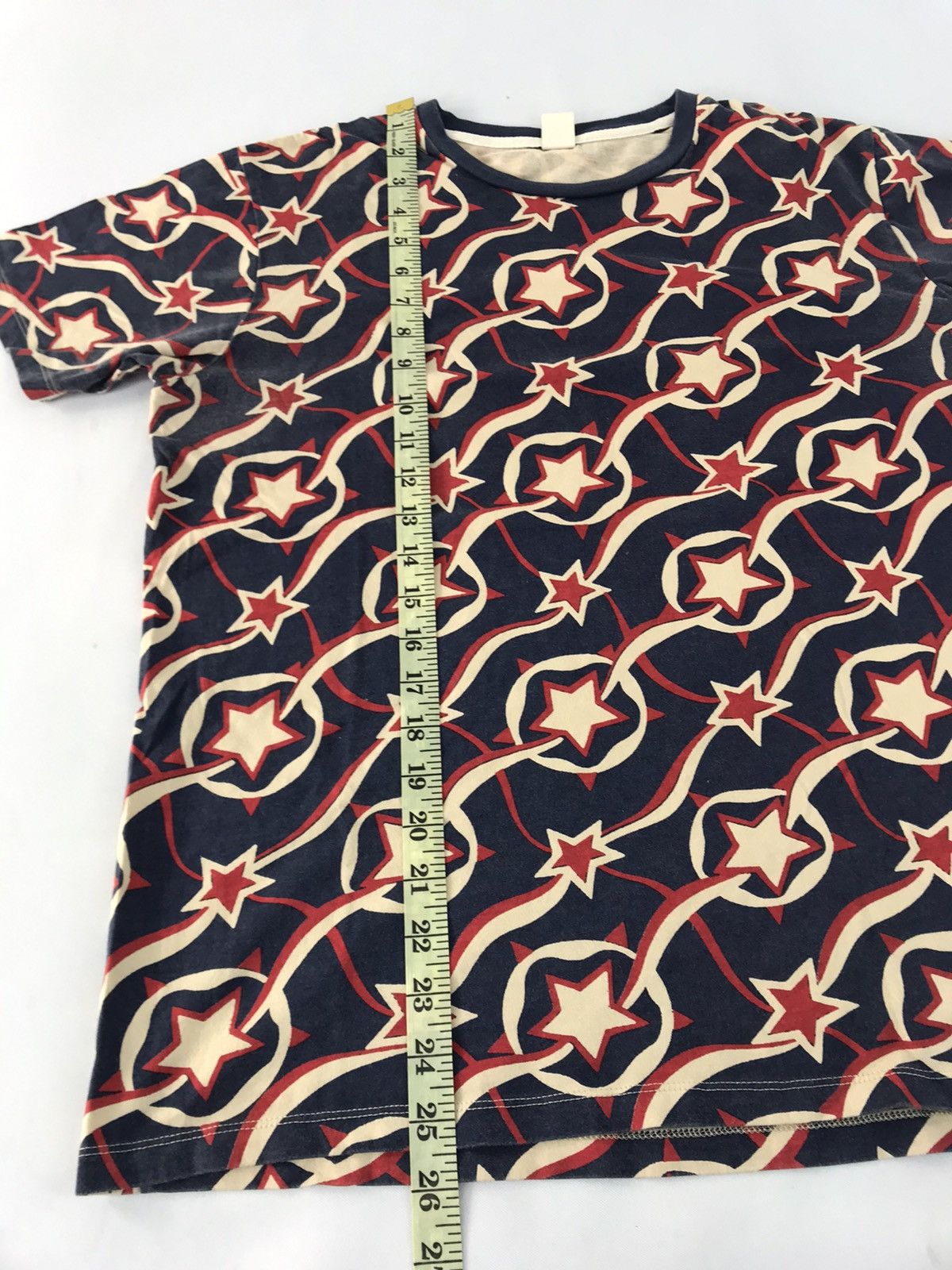 Japanese Brand Graniph Bingo Star Over Printed Tee Size US L / EU 52-54 / 3 - 8 Thumbnail
