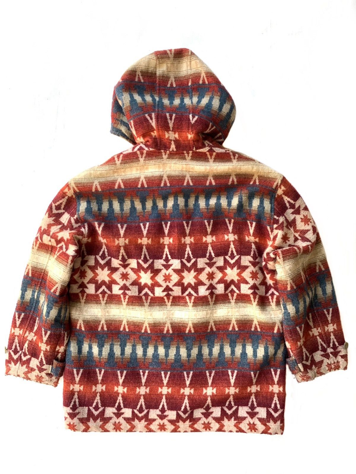 Japanese Brand × Junko Shimada RARE ‼️ Mr.Junko 🎌 Southwestern Navajo Hoodie Heavy Jacket Size US L / EU 52-54 / 3 - 5 Thumbnail