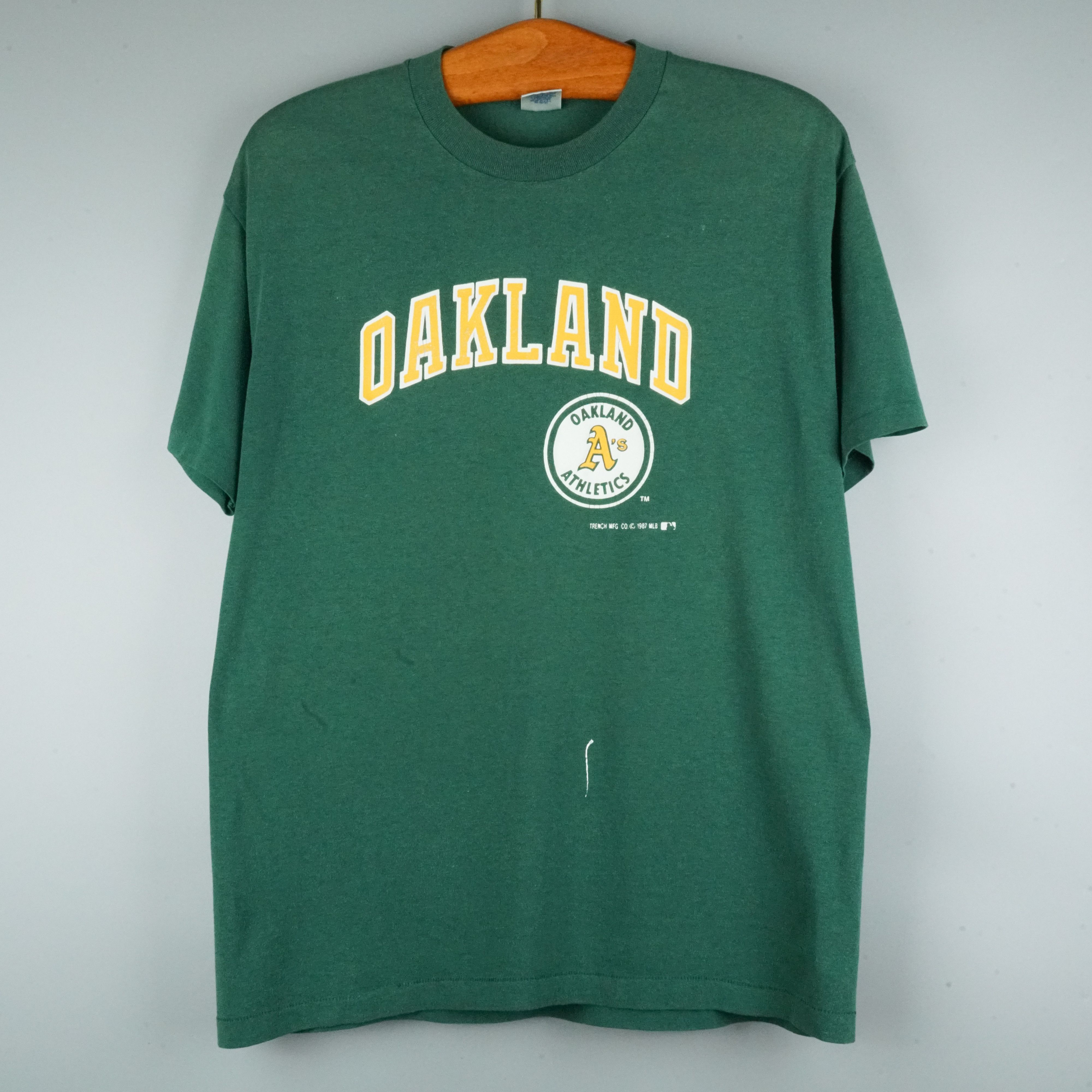 MLB × Vintage 1987 Oakland Athletics t-shirt Size US M / EU 48-50 / 2 - 1 Thumbnail