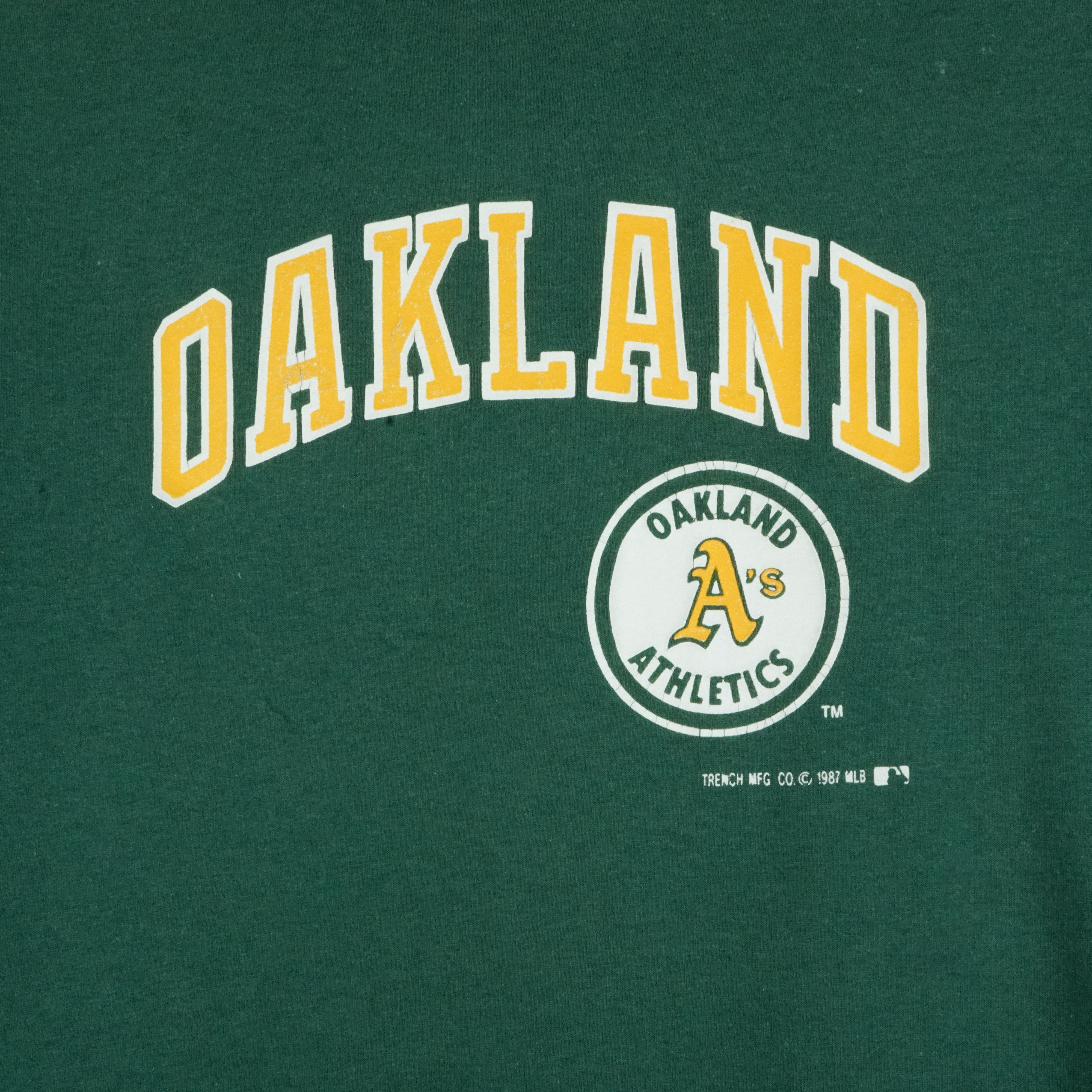 MLB × Vintage 1987 Oakland Athletics t-shirt Size US M / EU 48-50 / 2 - 2 Thumbnail