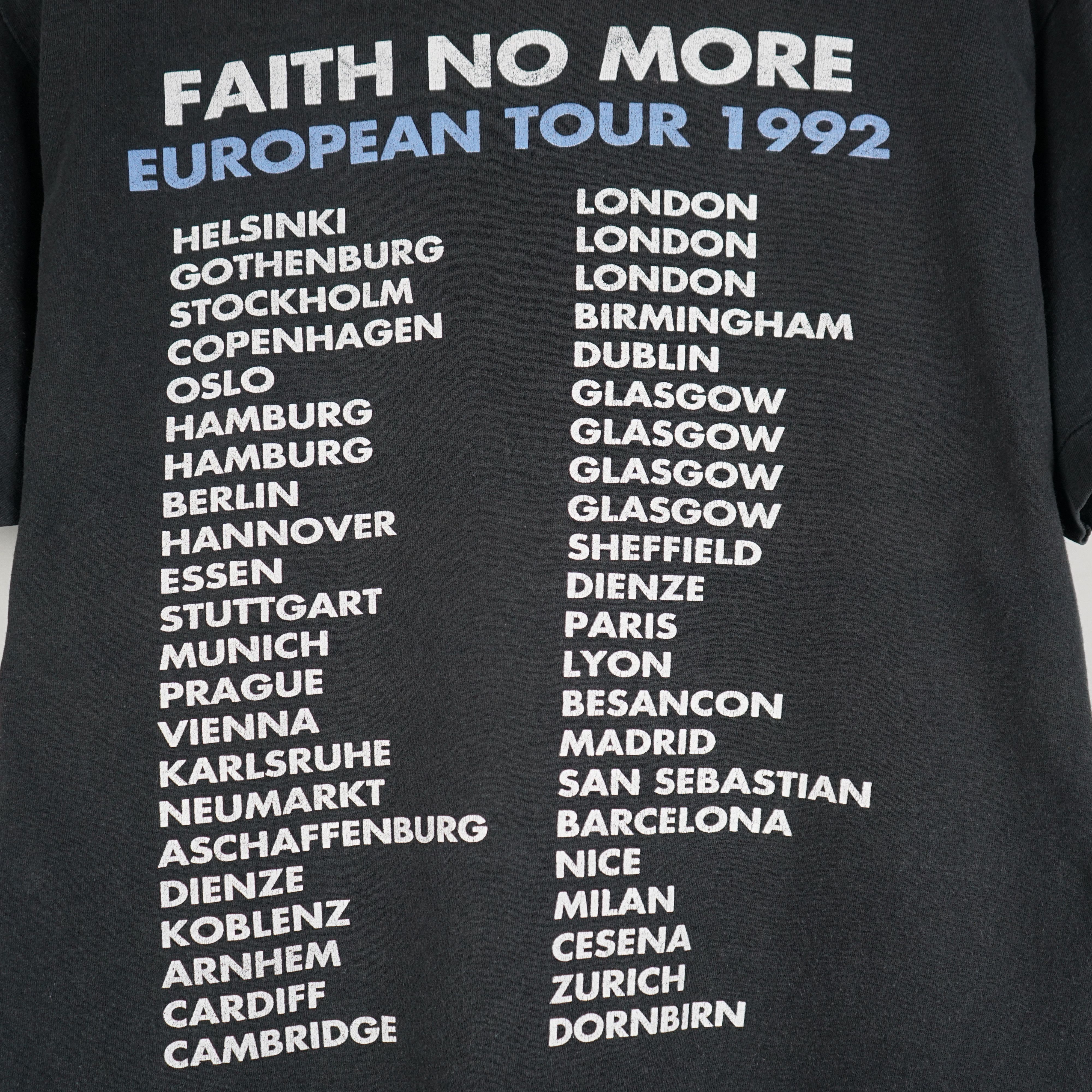 Band Tees × Vintage 1992 Faith No More t-shirt 92 tour Size US M / EU 48-50 / 2 - 12 Thumbnail