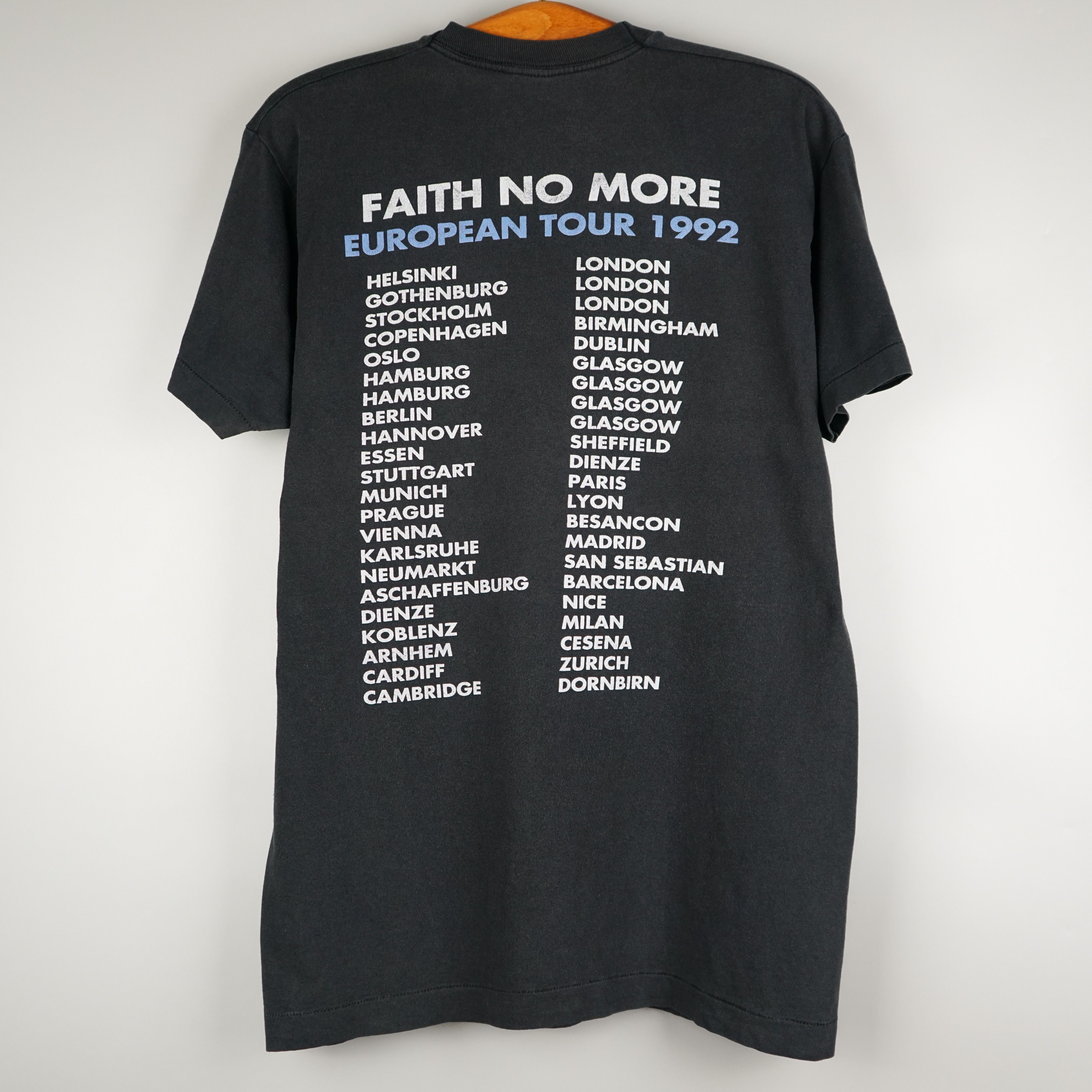 Band Tees × Vintage 1992 Faith No More t-shirt 92 tour Size US M / EU 48-50 / 2 - 11 Thumbnail