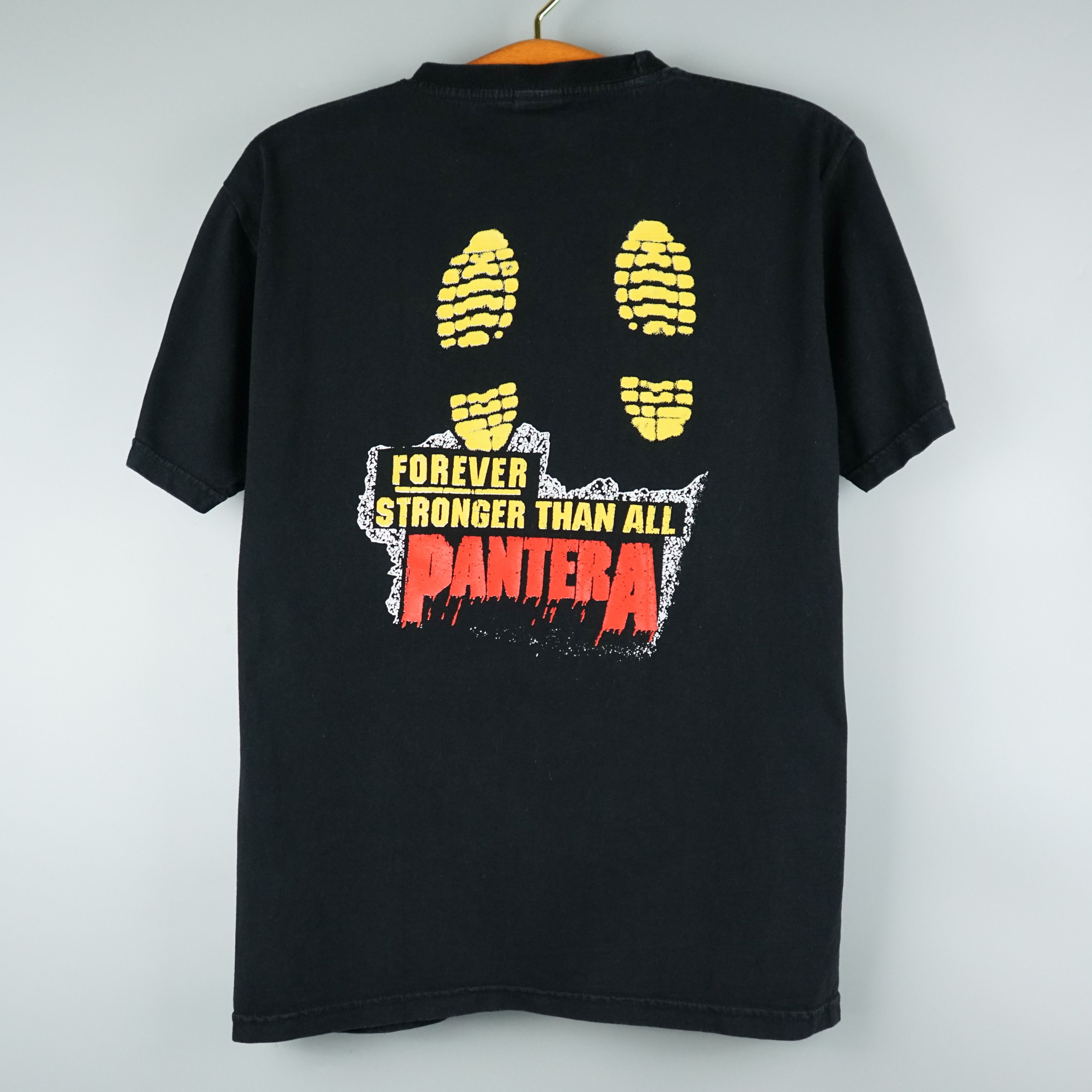 Band Tees × Vintage 1990s Pantera t-shirt Size US M / EU 48-50 / 2 - 5 Thumbnail