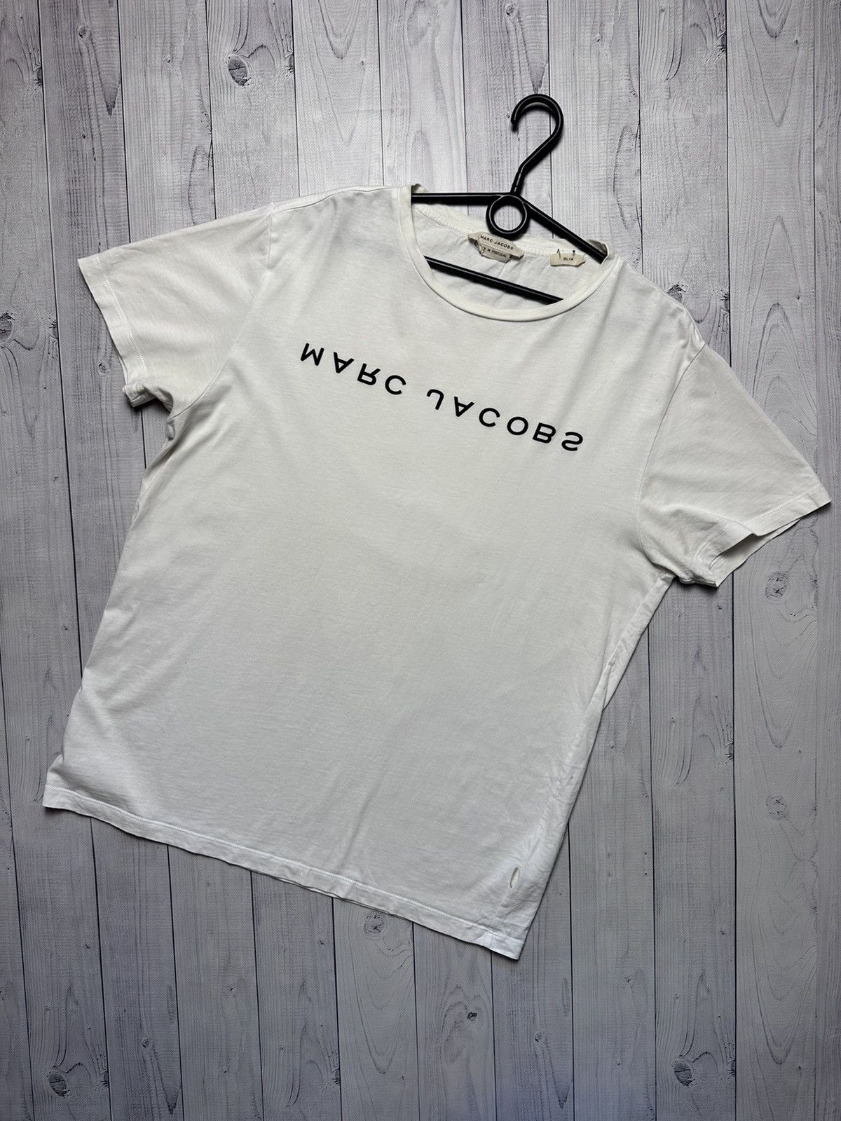 Vintage Marc Jacobs tee logo size L/XL rare