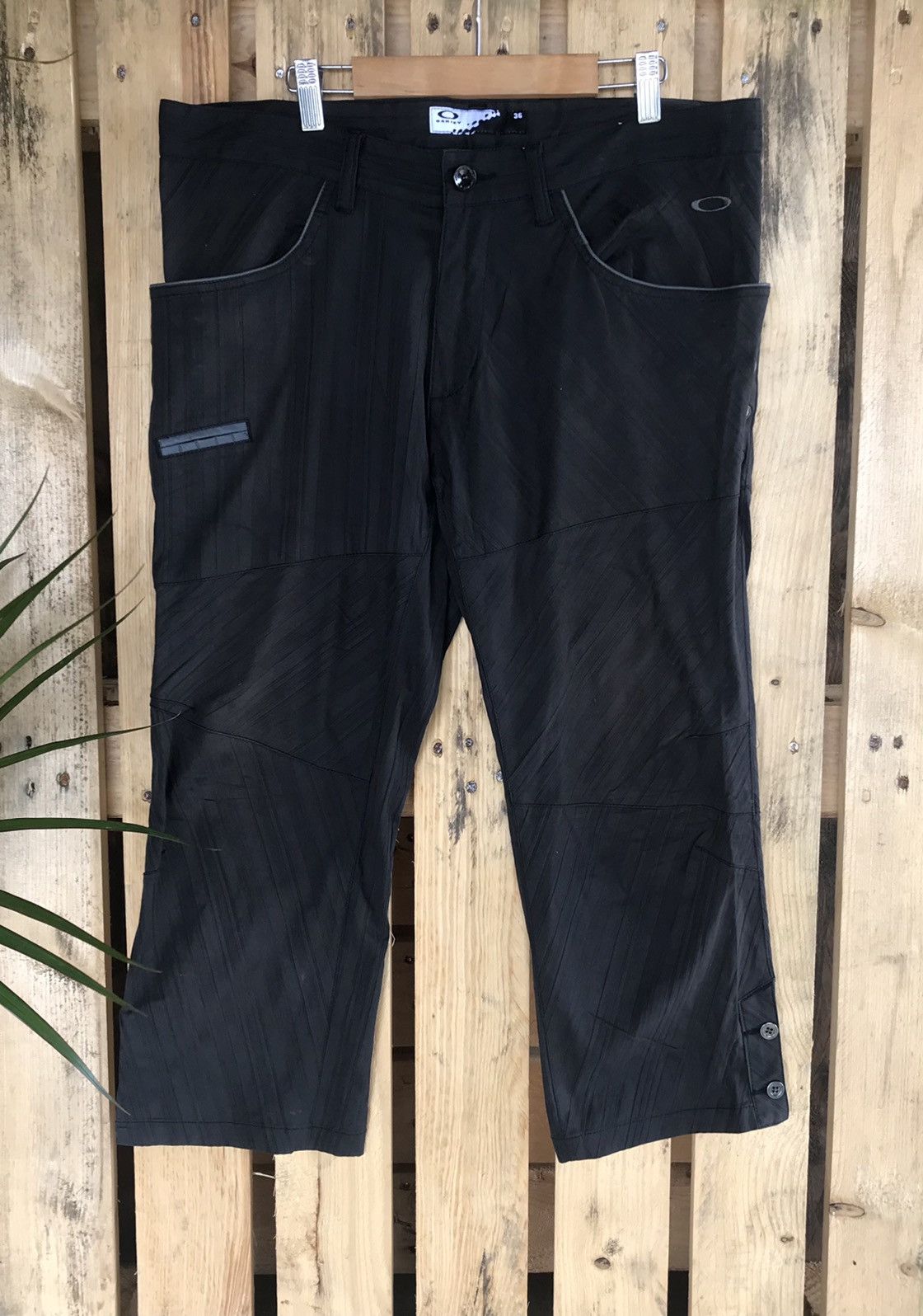 image of Archival Clothing x Oakley 2000S Oakley Restructured Bondage Tactical Cargo Pant in Grey (Size 36)