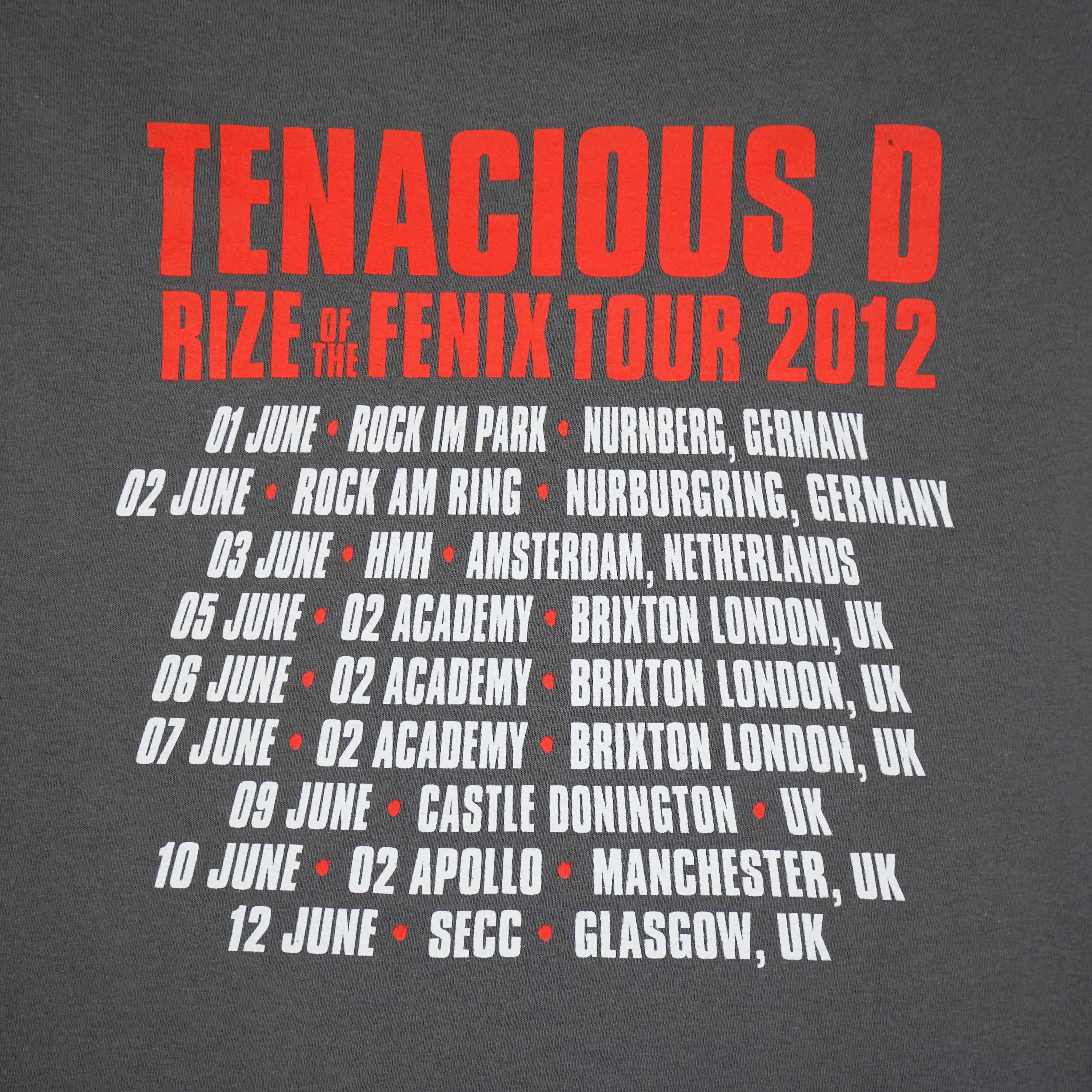 Band Tees × Vintage 2012 tenacious d t shirt Jack Black Size US M / EU 48-50 / 2 - 8 Thumbnail