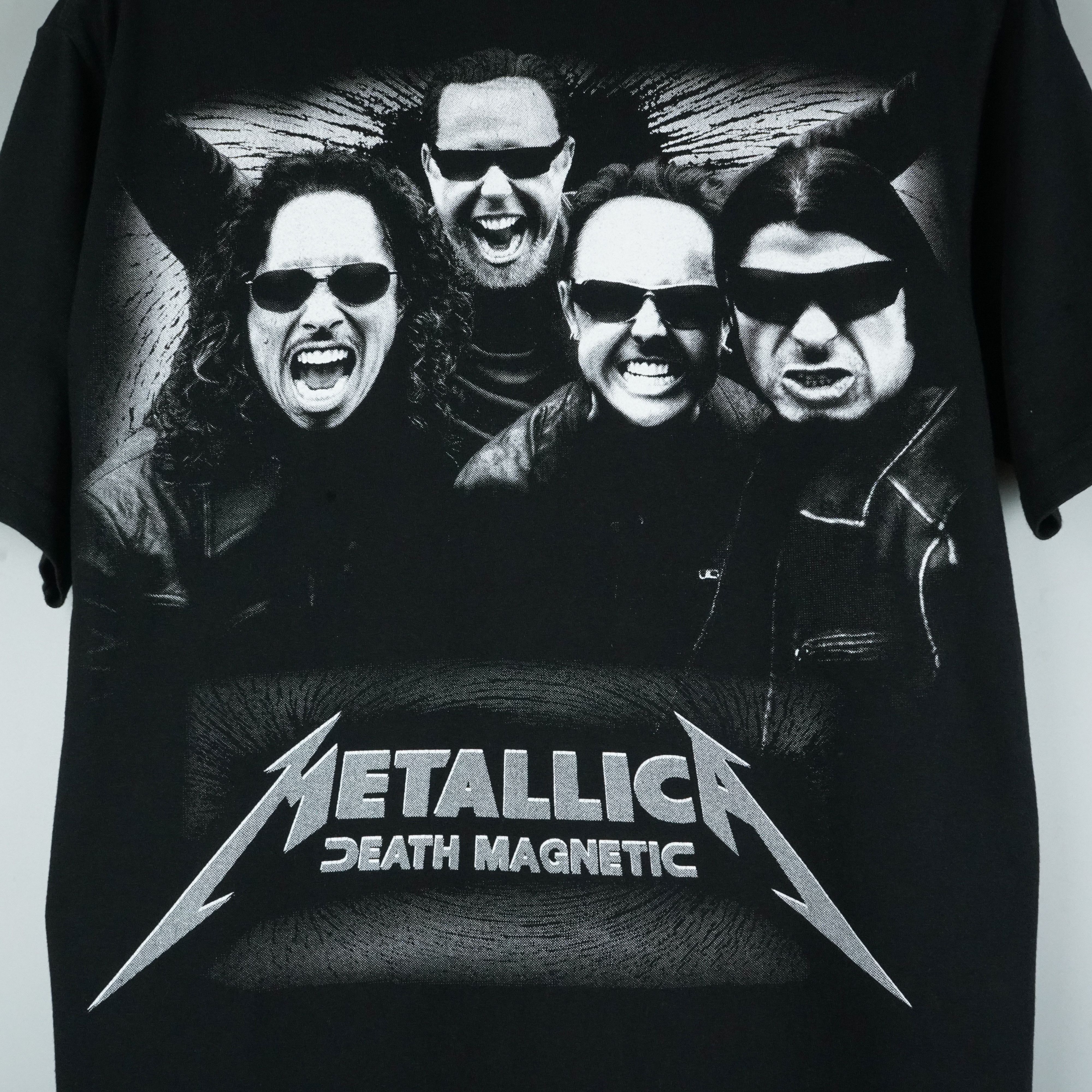 Band Tees × Vintage 2010 Metallica Death Magnetic t-shirt Size US M / EU 48-50 / 2 - 6 Thumbnail