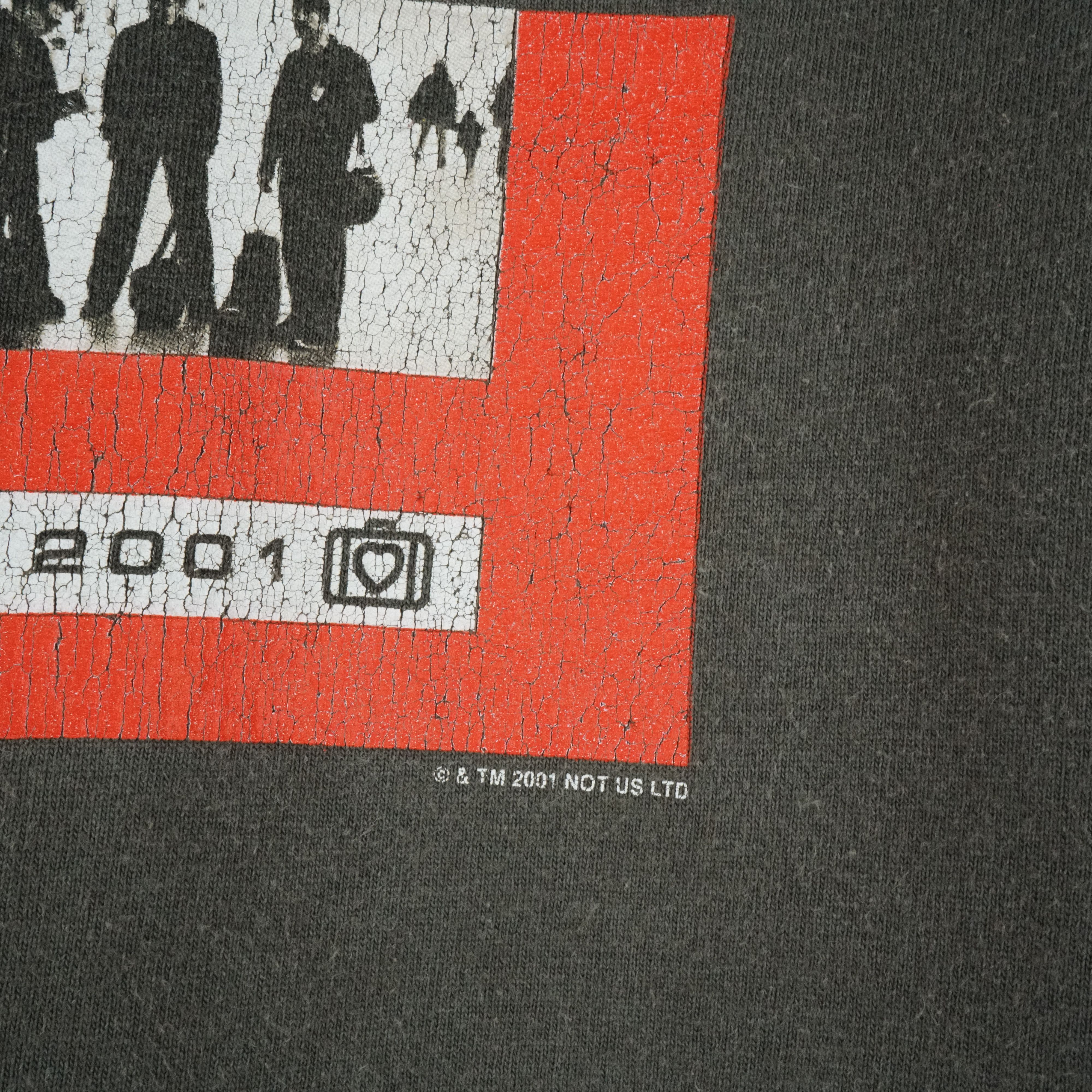 Band Tees × Vintage 2001 U2 t-shirt Size US M / EU 48-50 / 2 - 3 Thumbnail