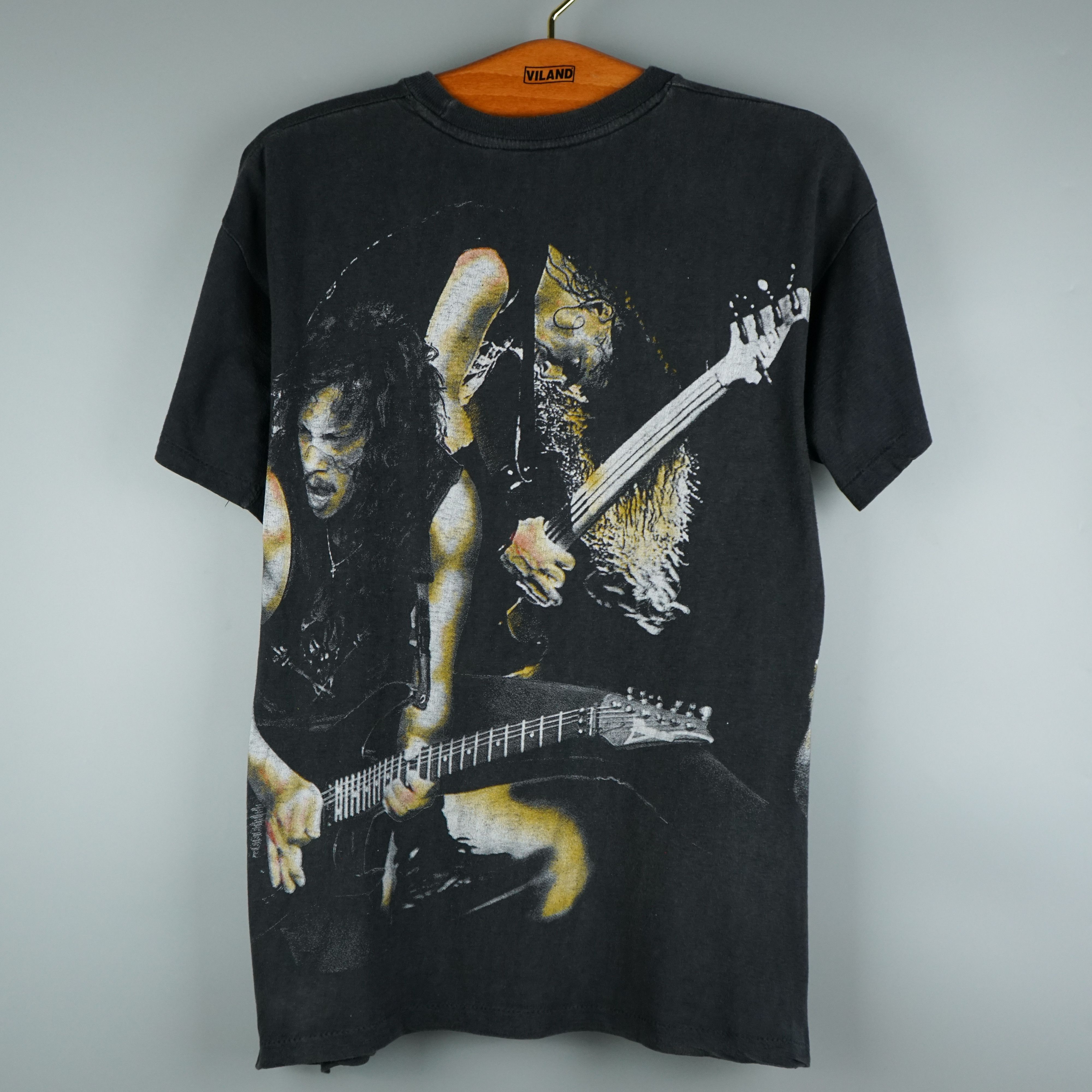 Band Tees × Vintage 1990s Metallica t shirt single stitch Size US M / EU 48-50 / 2 - 8 Thumbnail