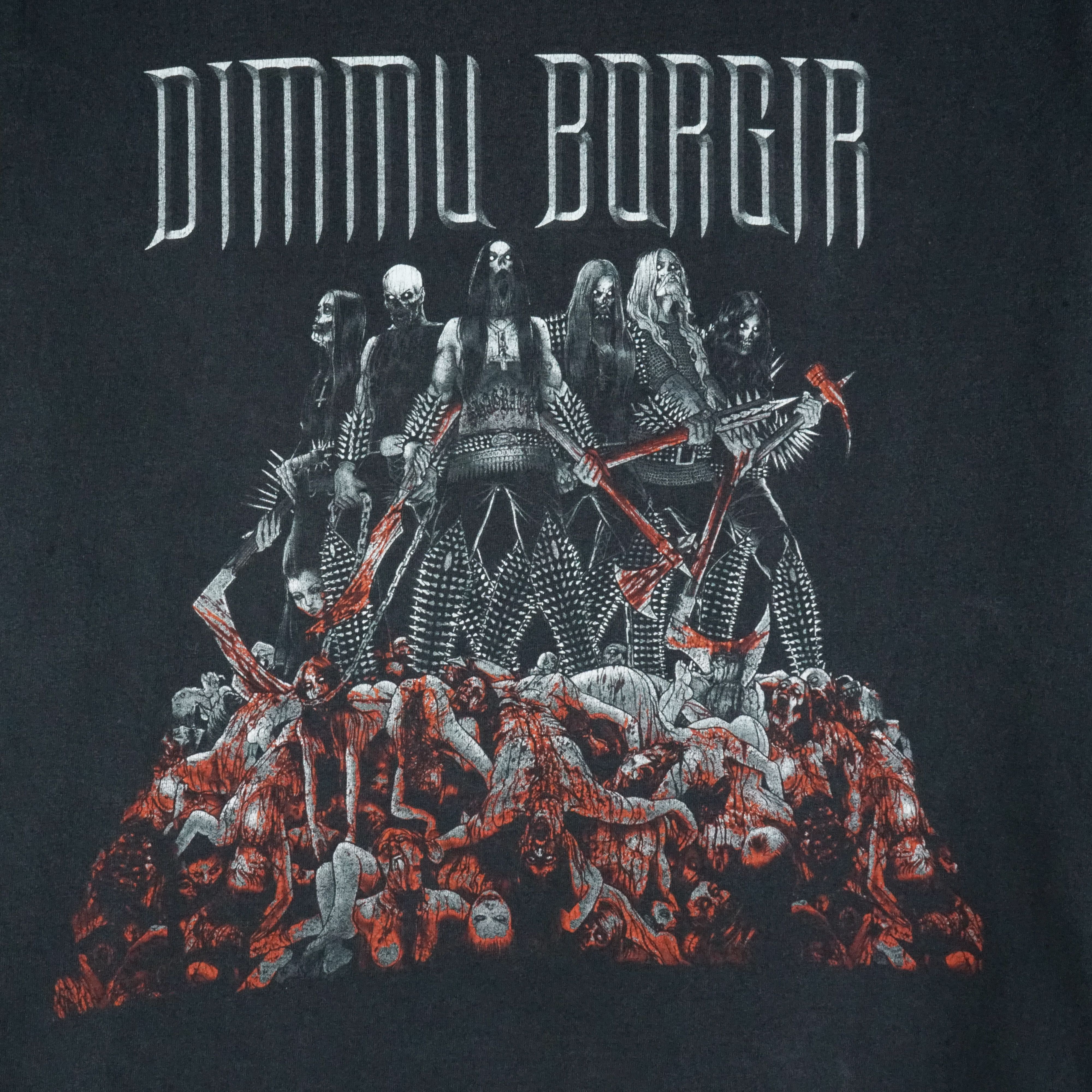 Band Tees × Vintage 2010s Dimmu Borgir t-shirt Black Metal Size US M / EU 48-50 / 2 - 2 Thumbnail