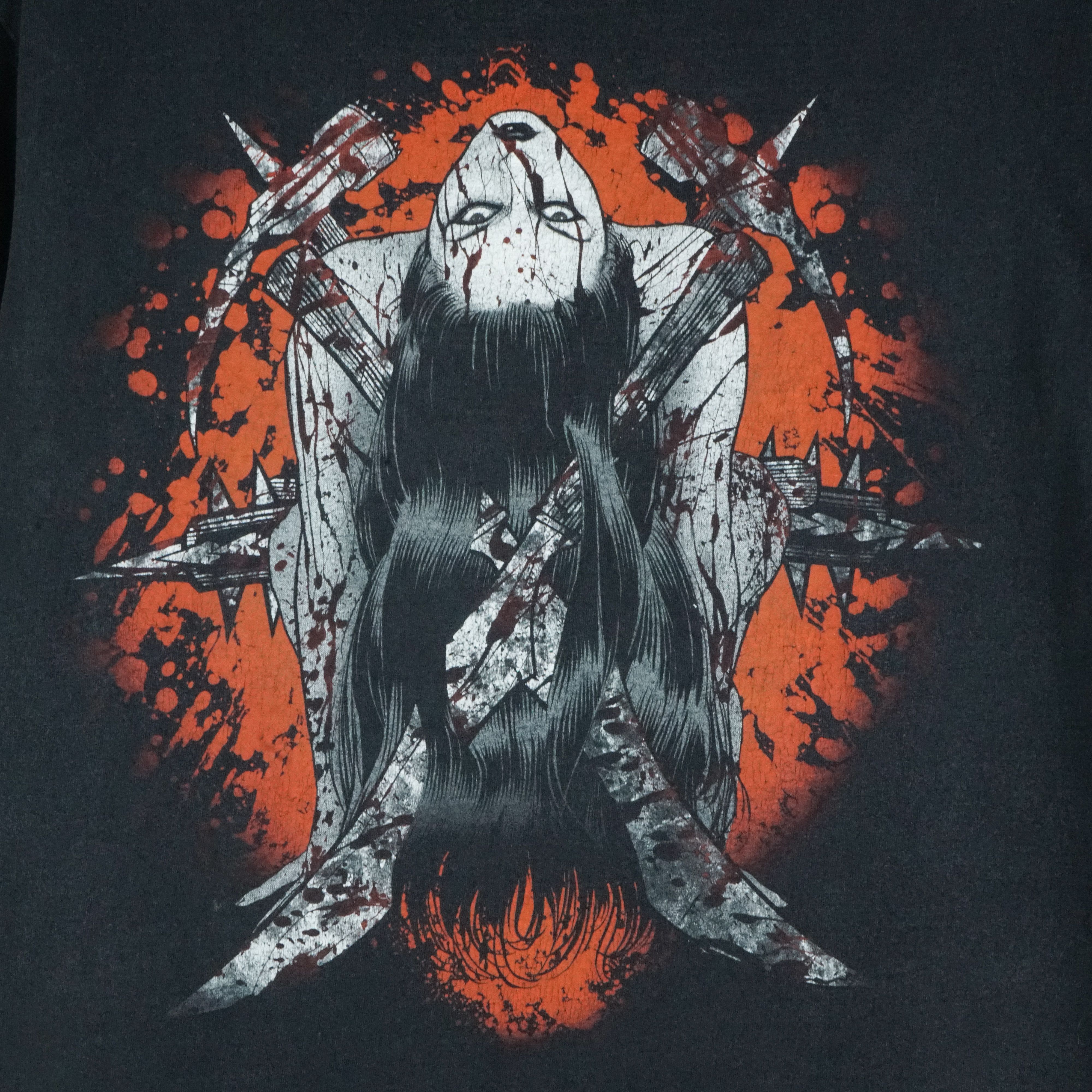Band Tees × Vintage 2010s Dimmu Borgir t-shirt Black Metal Size US M / EU 48-50 / 2 - 7 Thumbnail